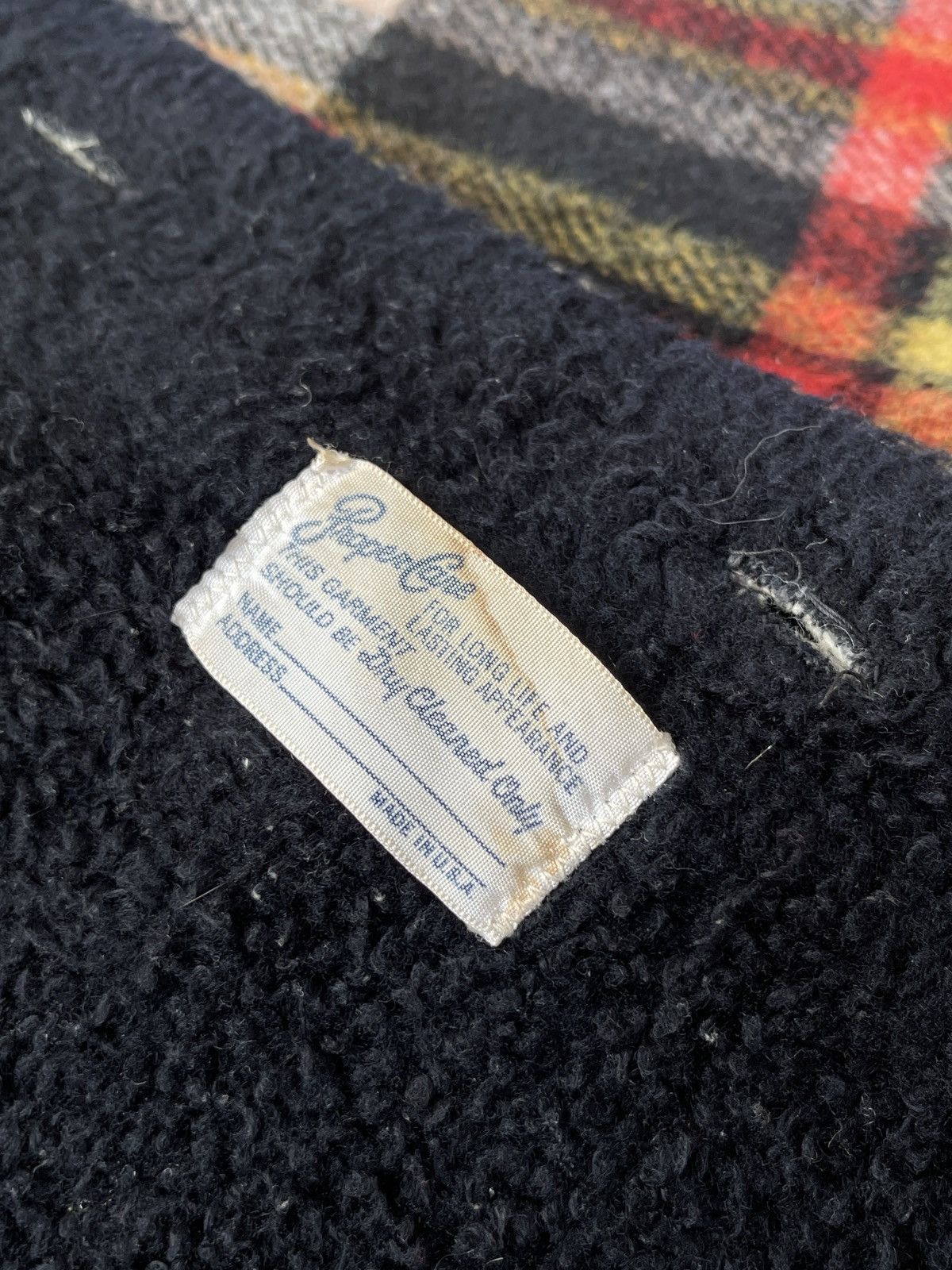 Proper Cloth × Vintage Vintage Proper Care Flannel Wool Fleece Jacket Size M USA Size US M / EU 48-50 / 2 - 11 Thumbnail