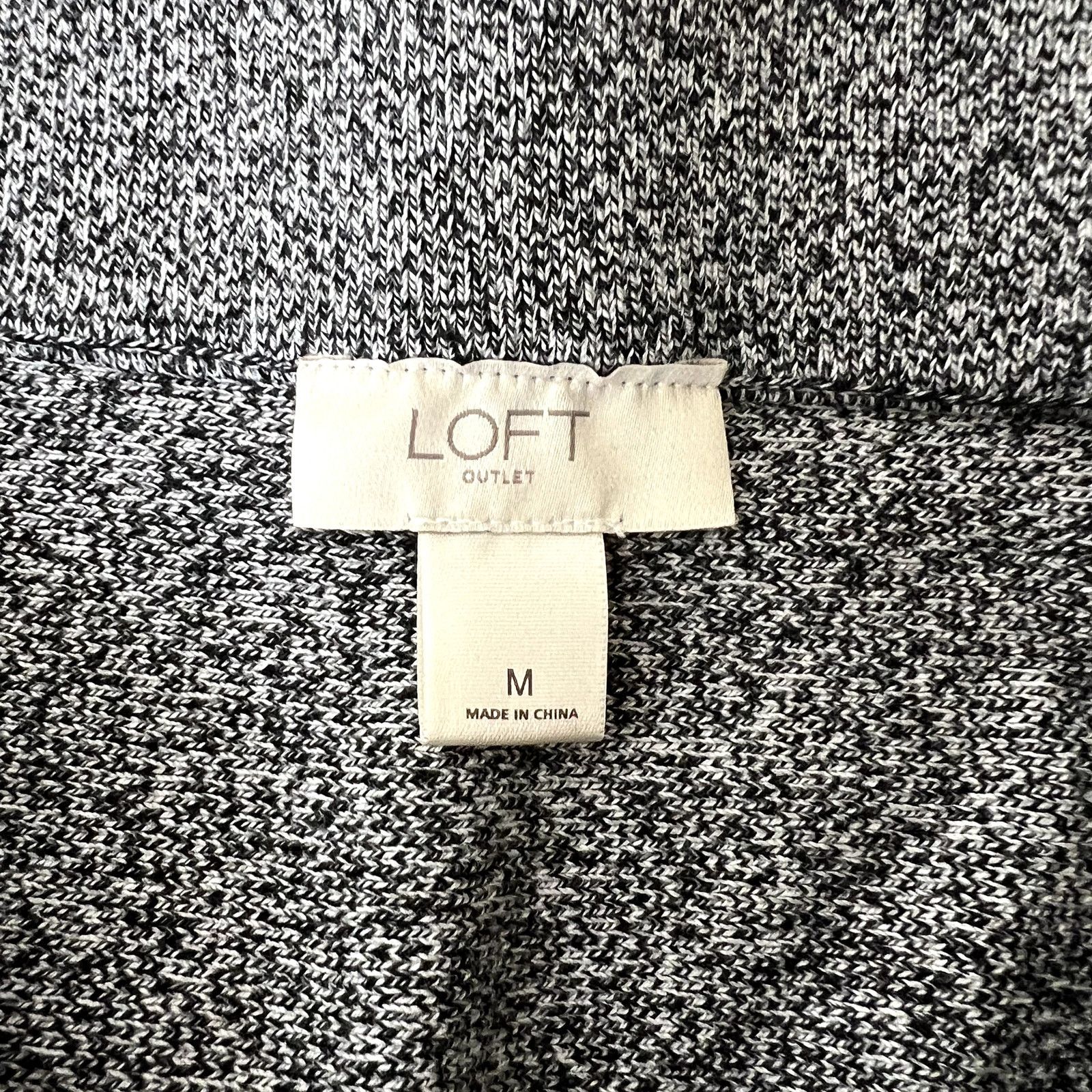 Loft Loft Gray High Waisted Skater Skirt Size 30" / US 8 / IT 44 - 4 Thumbnail