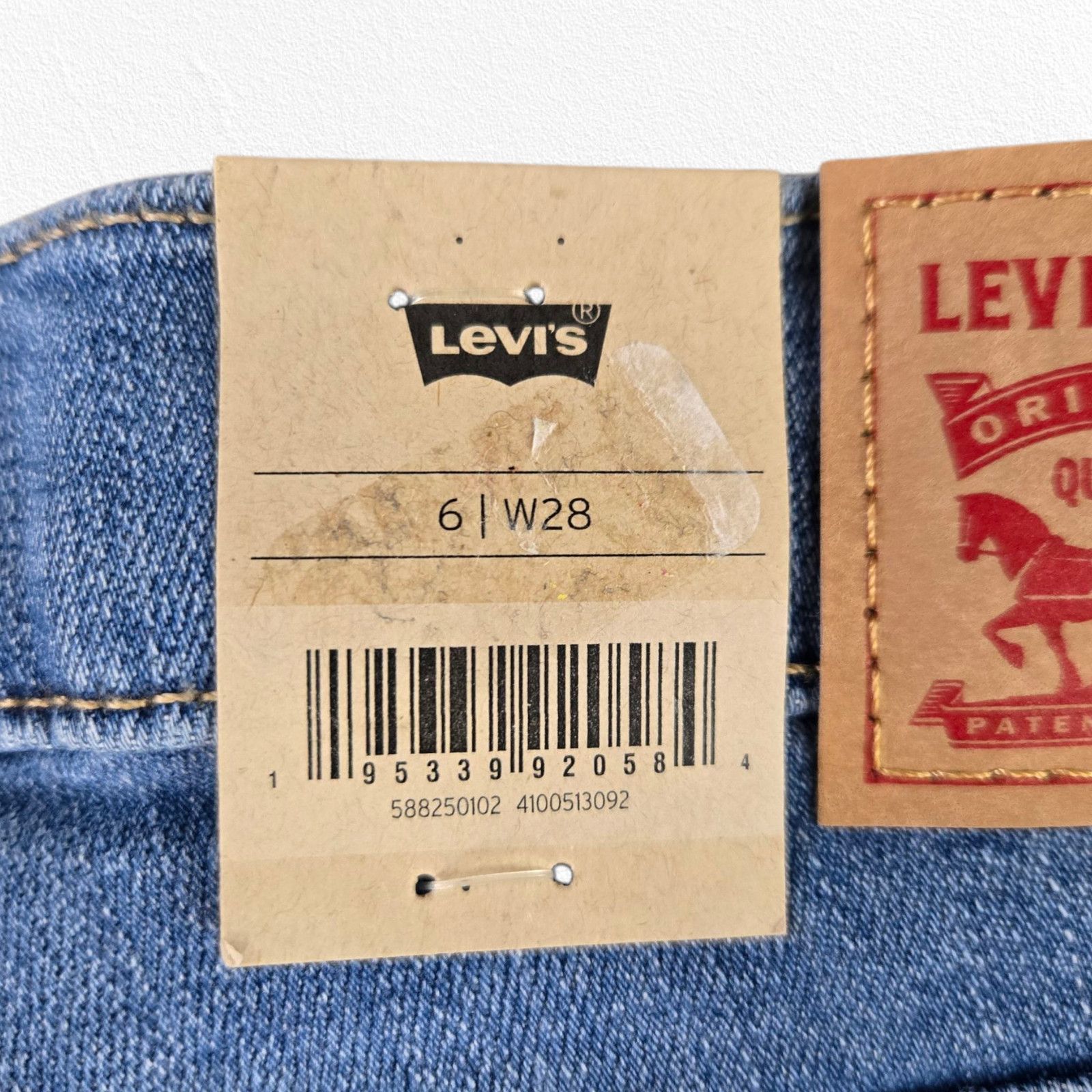 Levi's Levi's 724 High Waisted Slim Cropped Straight Jeans Size 28 Size 28" / US 6 / IT 42 - 10 Thumbnail