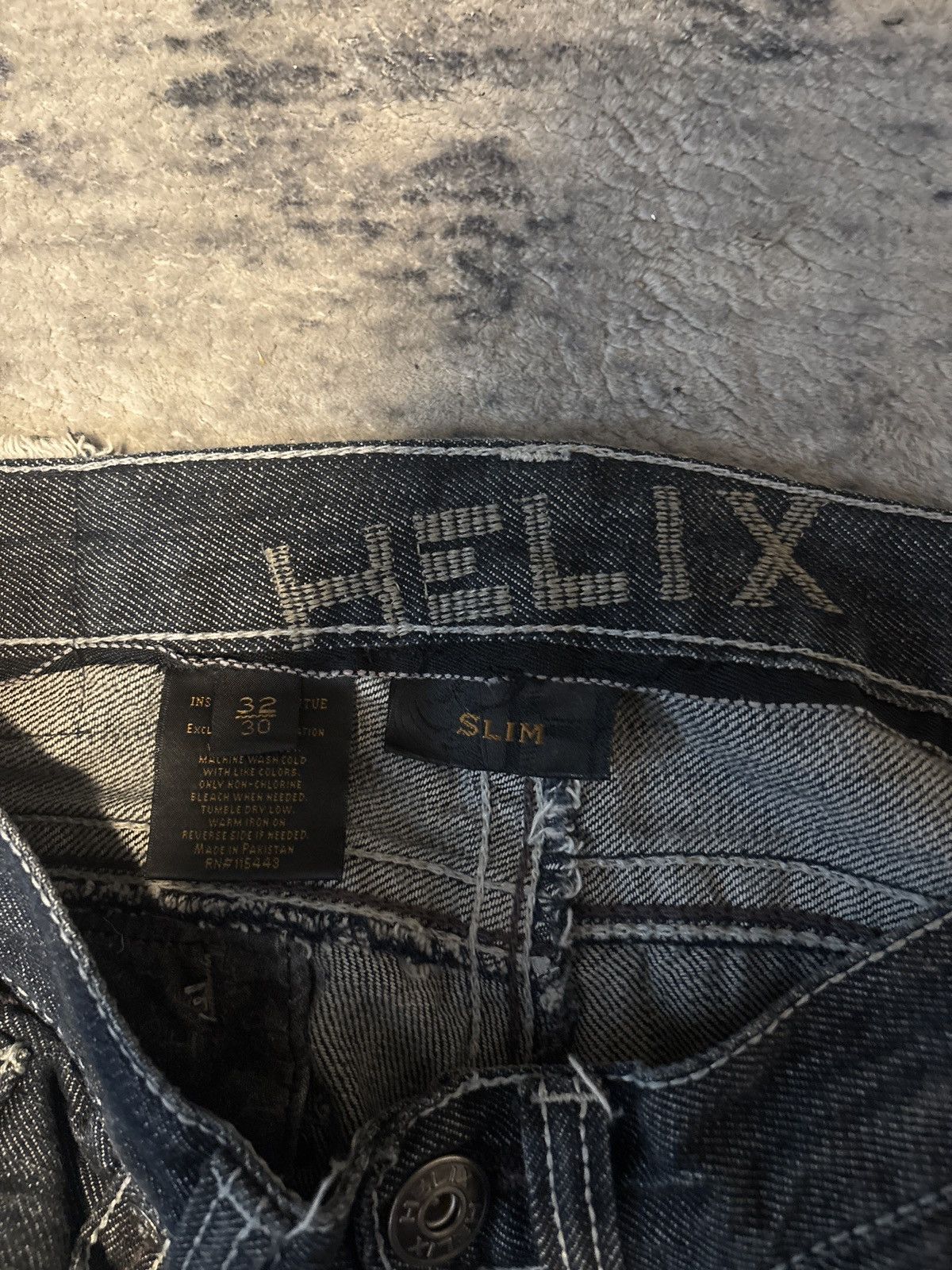 Helix Y2K Helix straight leg jeans Size US 32 / EU 48 - 6 Thumbnail
