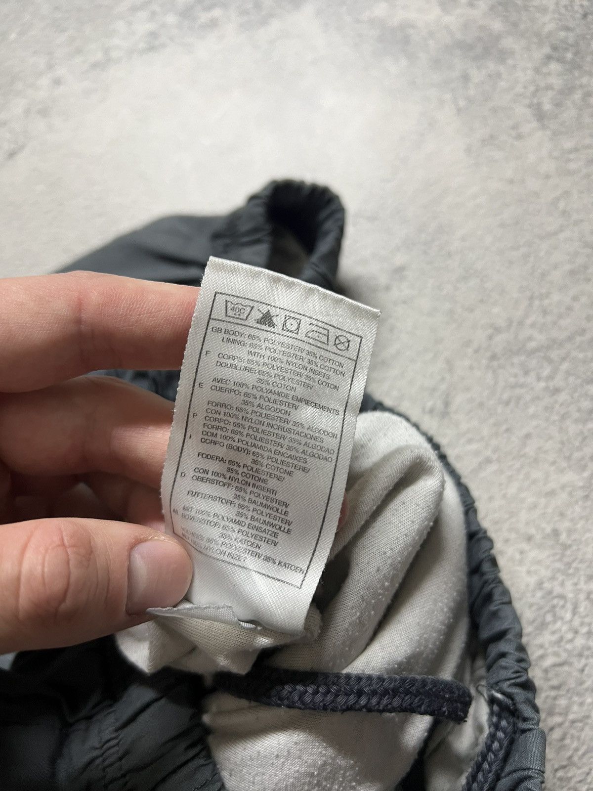Nike × Vintage Vintage Y2K Nike Nylon Mini Swoosh Faded Pants 00’s Size US 32 / EU 48 - 15 Thumbnail