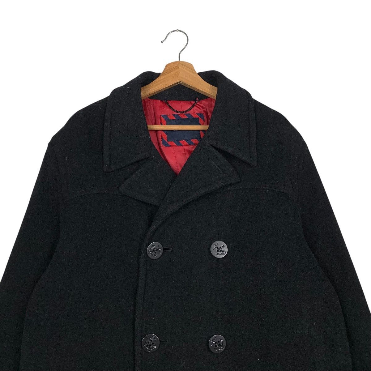 Tommy Hilfiger Double Breasted Wool Jacket