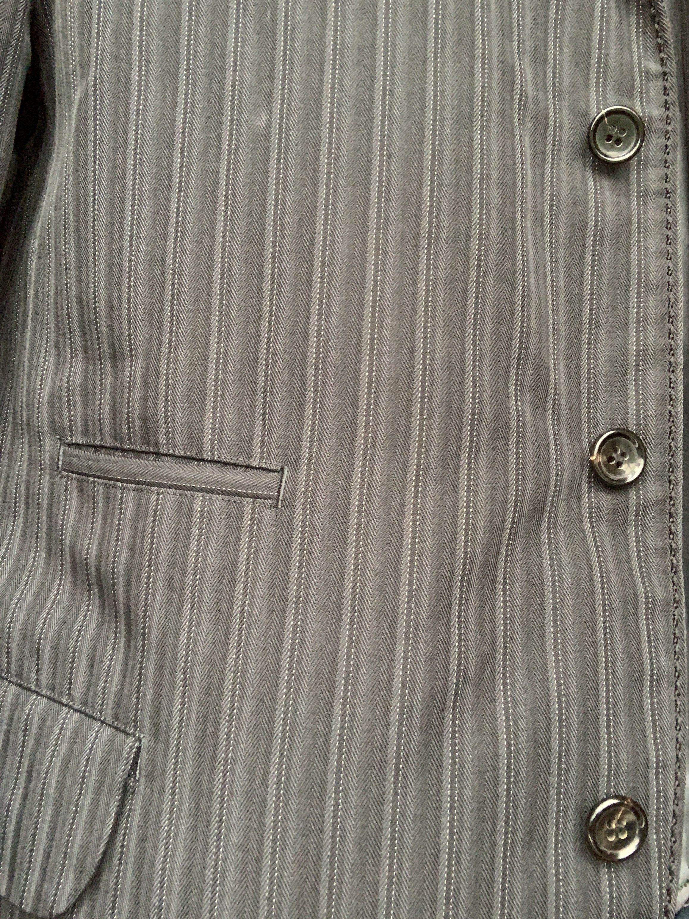 Comme des Garcons Homme Plus CDG Homme Plus Pin Stripe Blazer Size 40L - 3 Thumbnail
