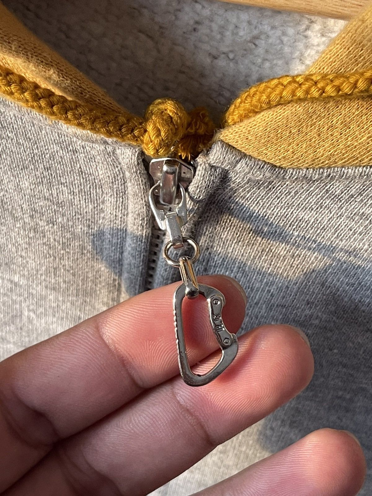 90s Hysteric Glamour Spellout Zip Hoodie