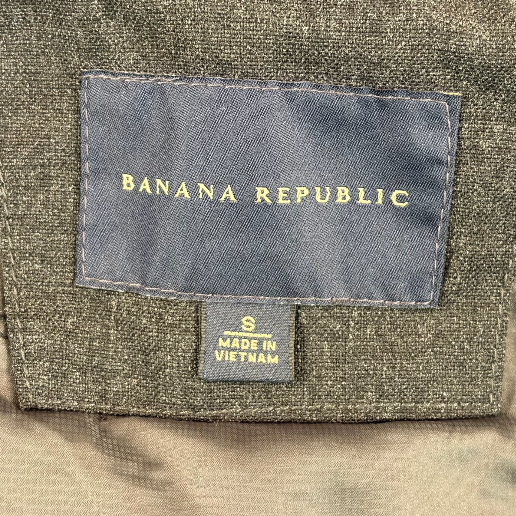 Banana Republic Banana Republic Down Puffer Jacket Men Small Grey Wool Blend Hidden Hood Zip Light Insulated Winter Casual City Classic Outdoor N/A Mens Size US S / EU 44-46 / 1 - 2 Thumbnail