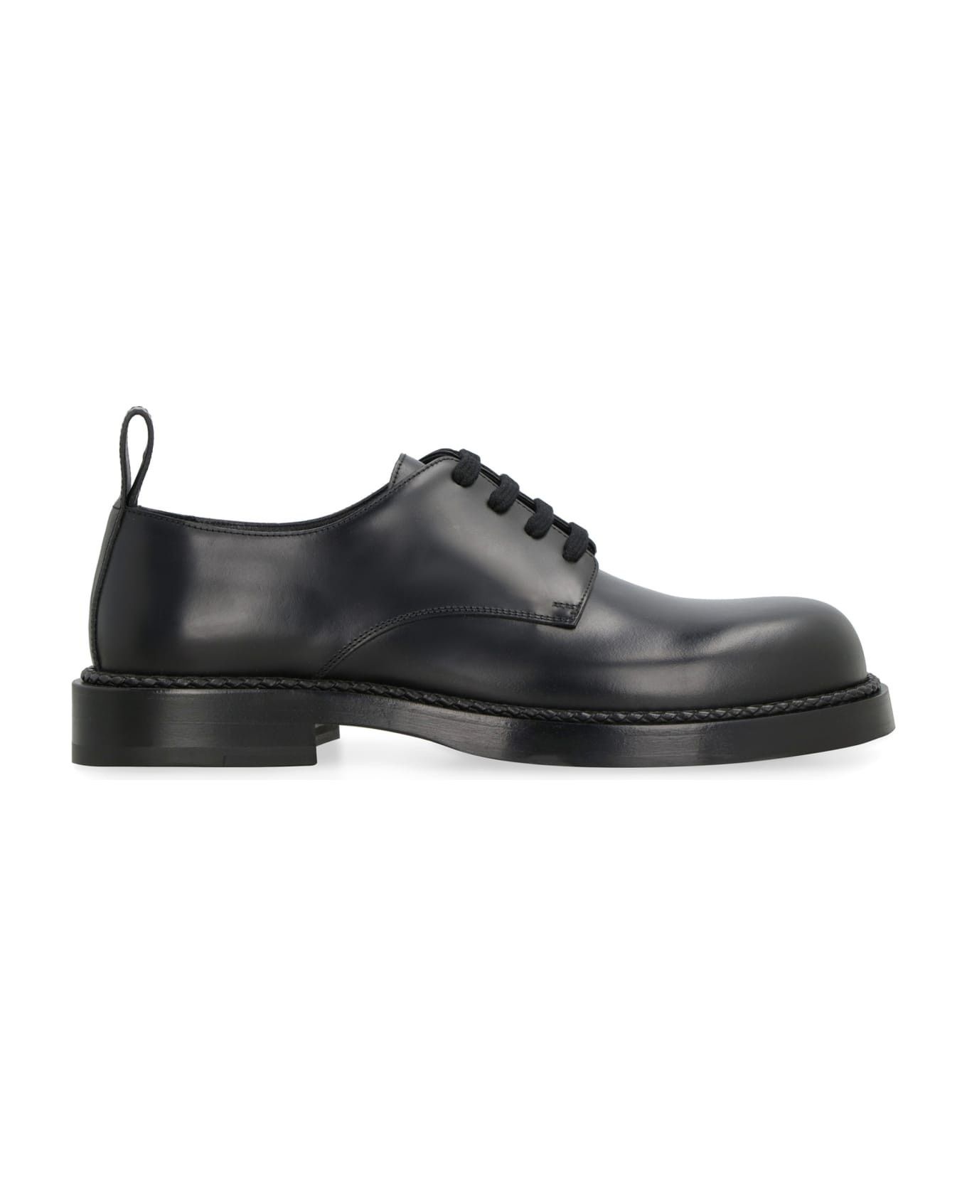 Bottega Veneta o1loc1c0125 754565 Strut Lace-Up Shoes in Black Size US 6.5 / EU 39-40 - 2 Thumbnail