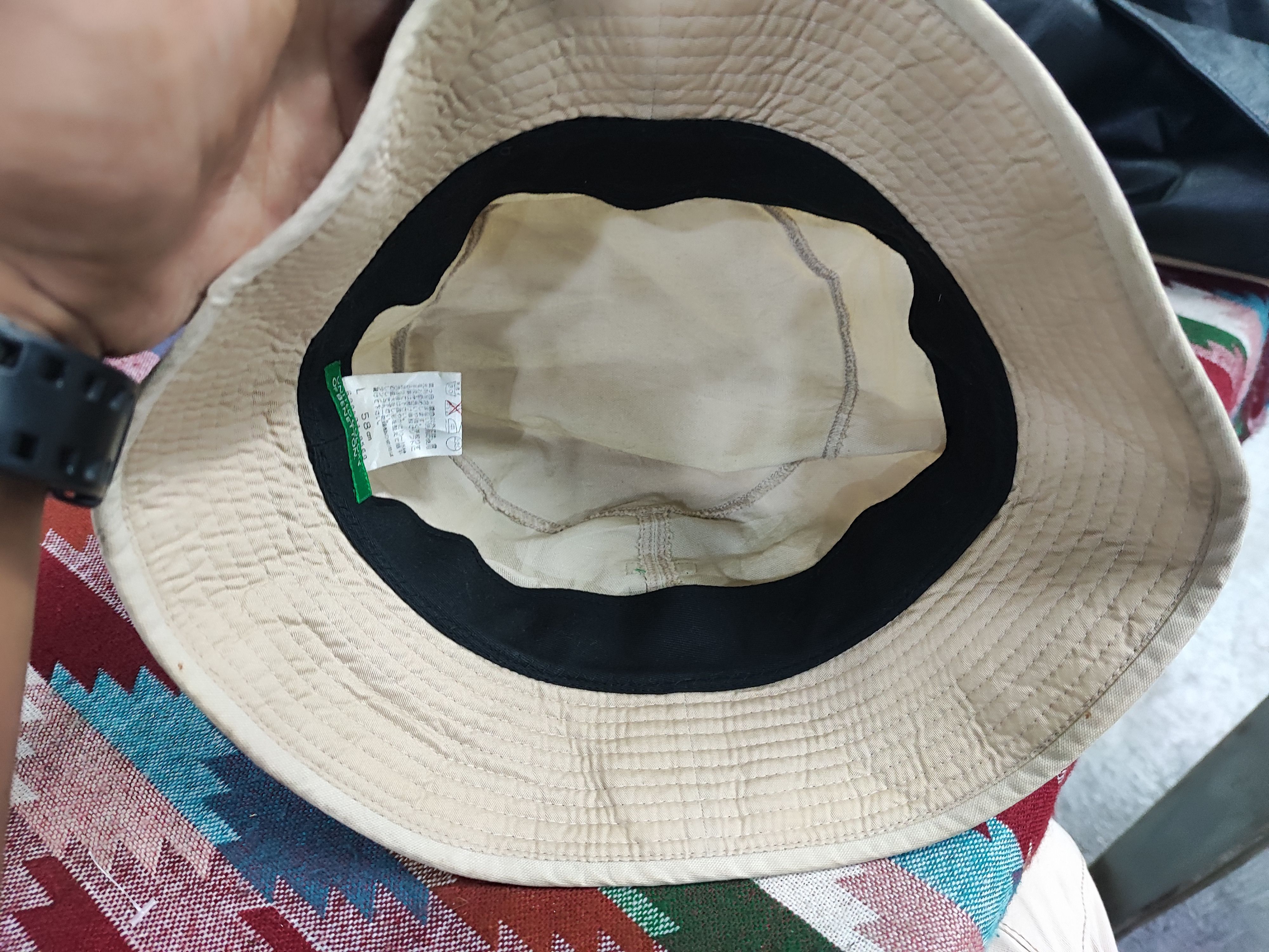 United Colors Of Benetton United Colors of Benetton Bucket Hats Size L Size ONE SIZE - 4 Thumbnail