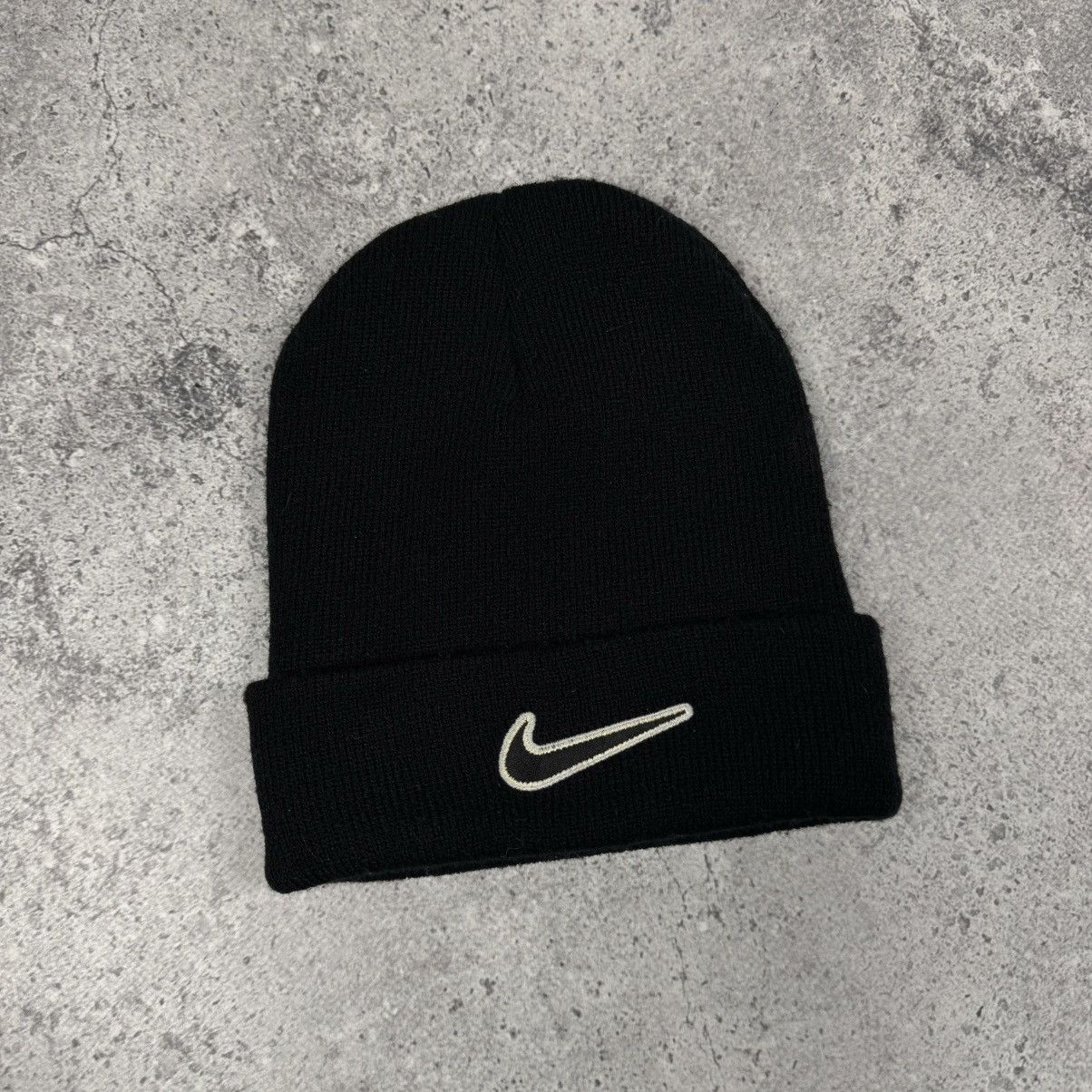 Nike × Vintage Vintage Nike Y2K Wool Hat Beanie Size ONE SIZE - 2 Thumbnail