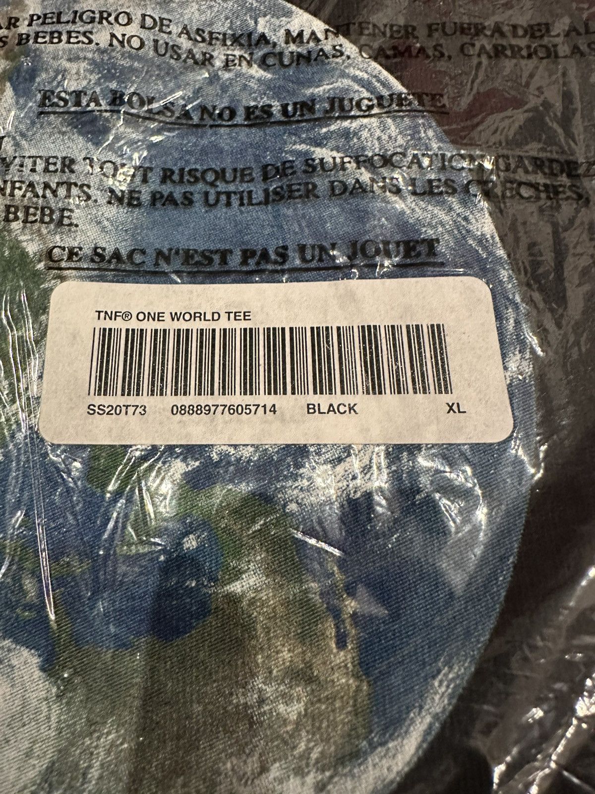 Supreme × The North Face One World Tee Size US XL / EU 56 / 4 - 2 Thumbnail