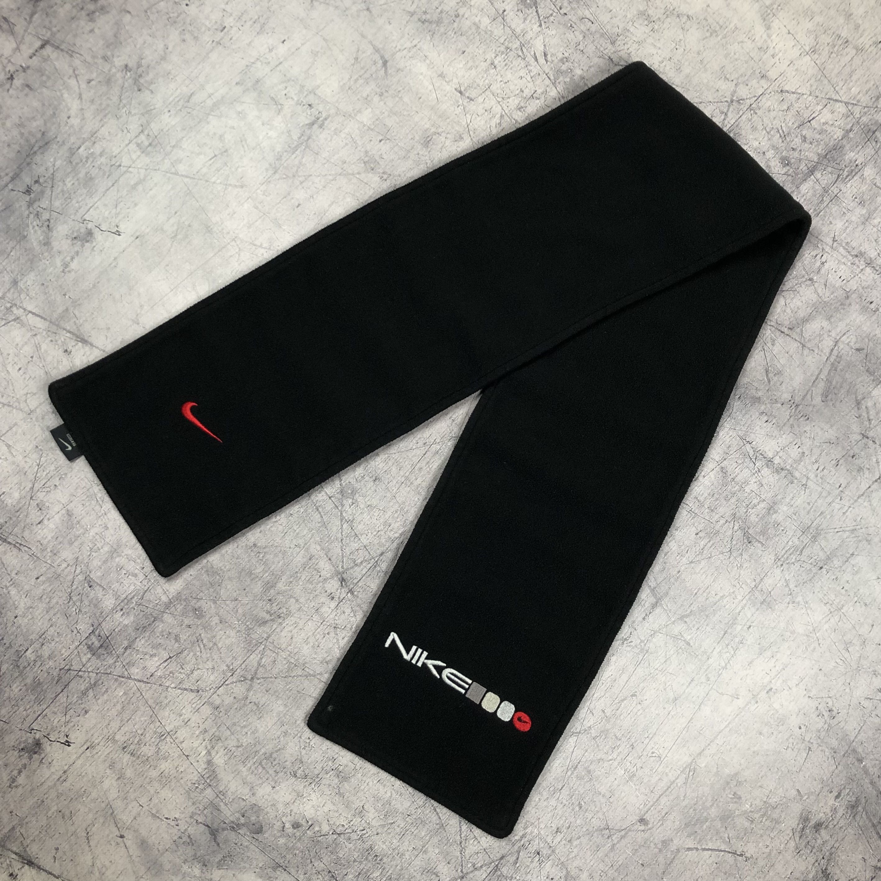 Nike Vintage Nike Swoosh Fleece Scarf Size ONE SIZE - 2 Thumbnail