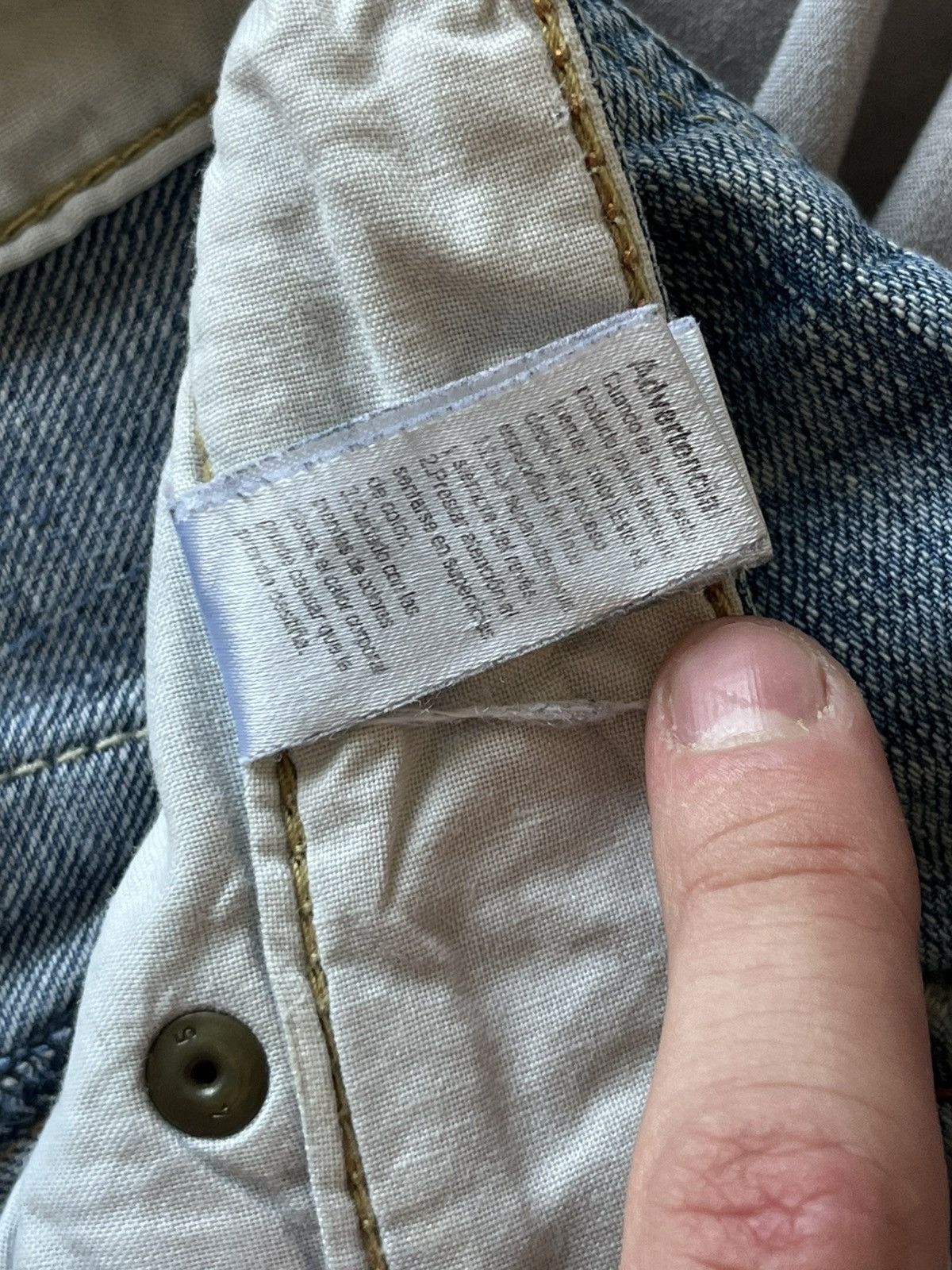 G-Star Vintage G-Star Raw Denim Double Knee Y2K Washed Baggy Size US 32 / EU 48 - 12 Thumbnail
