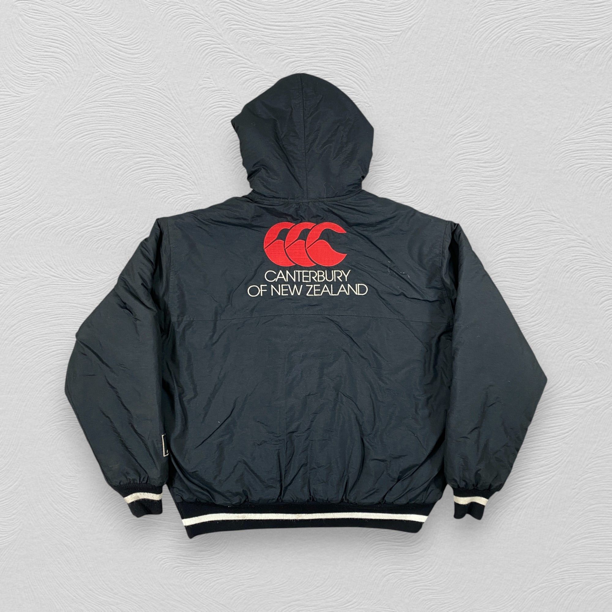 14th Addiction Vintage Canterbury Of New Zealand Hoodie Puffer Jacket-J152 Size US XXL / EU 58 / 5 - 1 Thumbnail