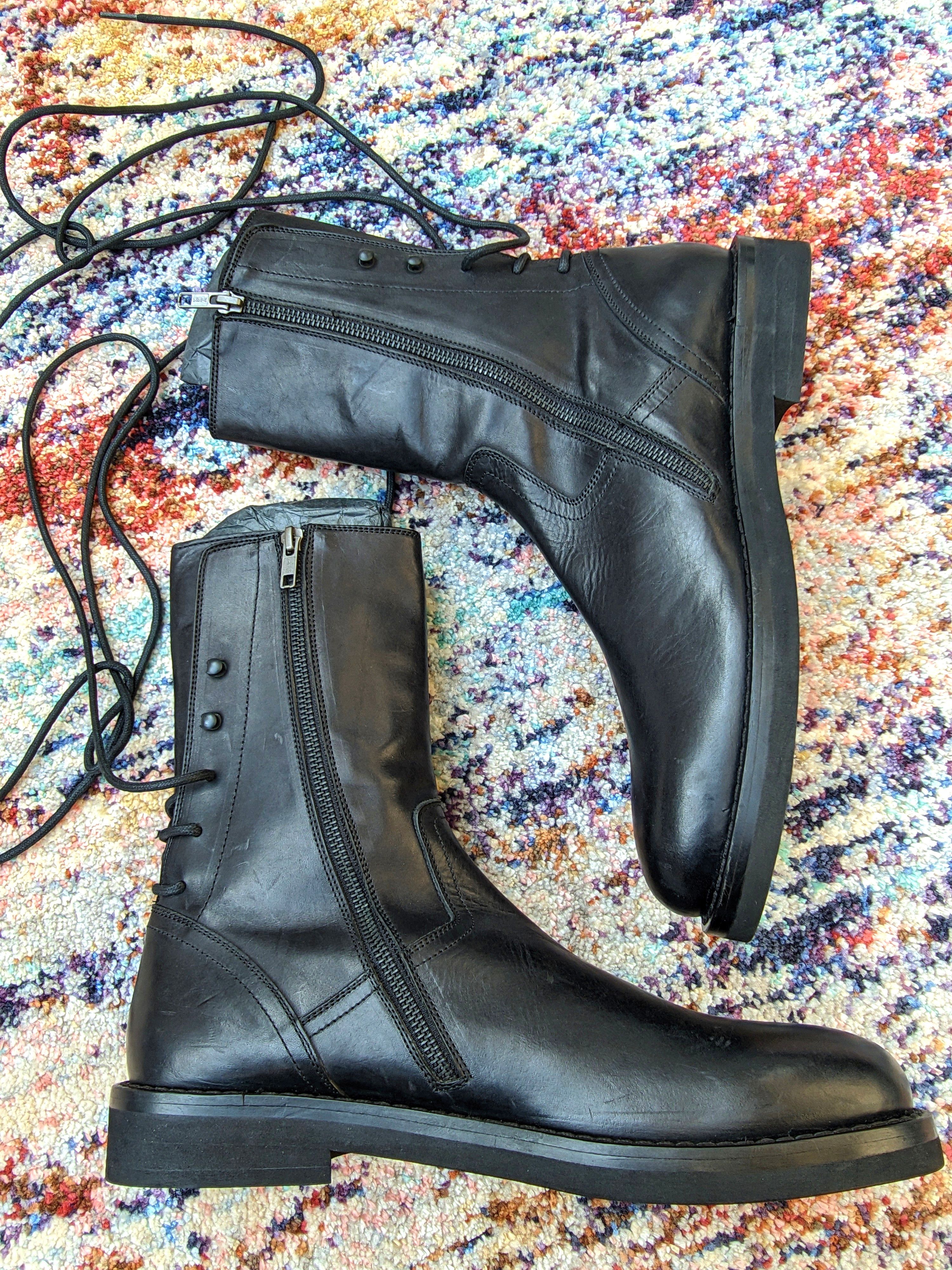Ann Demeulemeester Ann Demeulemeester leather boots Size US 10 / EU 43 - 3 Thumbnail