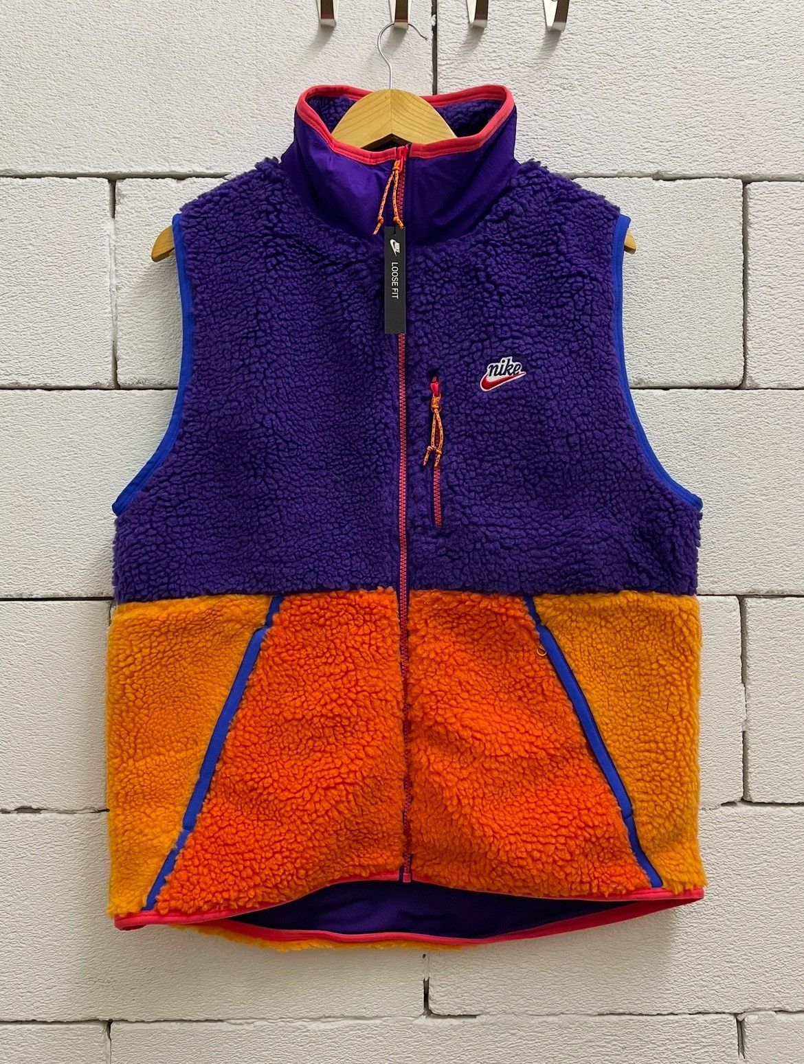 Designer × Nike Nike Fleece Vest Size US L / EU 52-54 / 3 - 1 Thumbnail