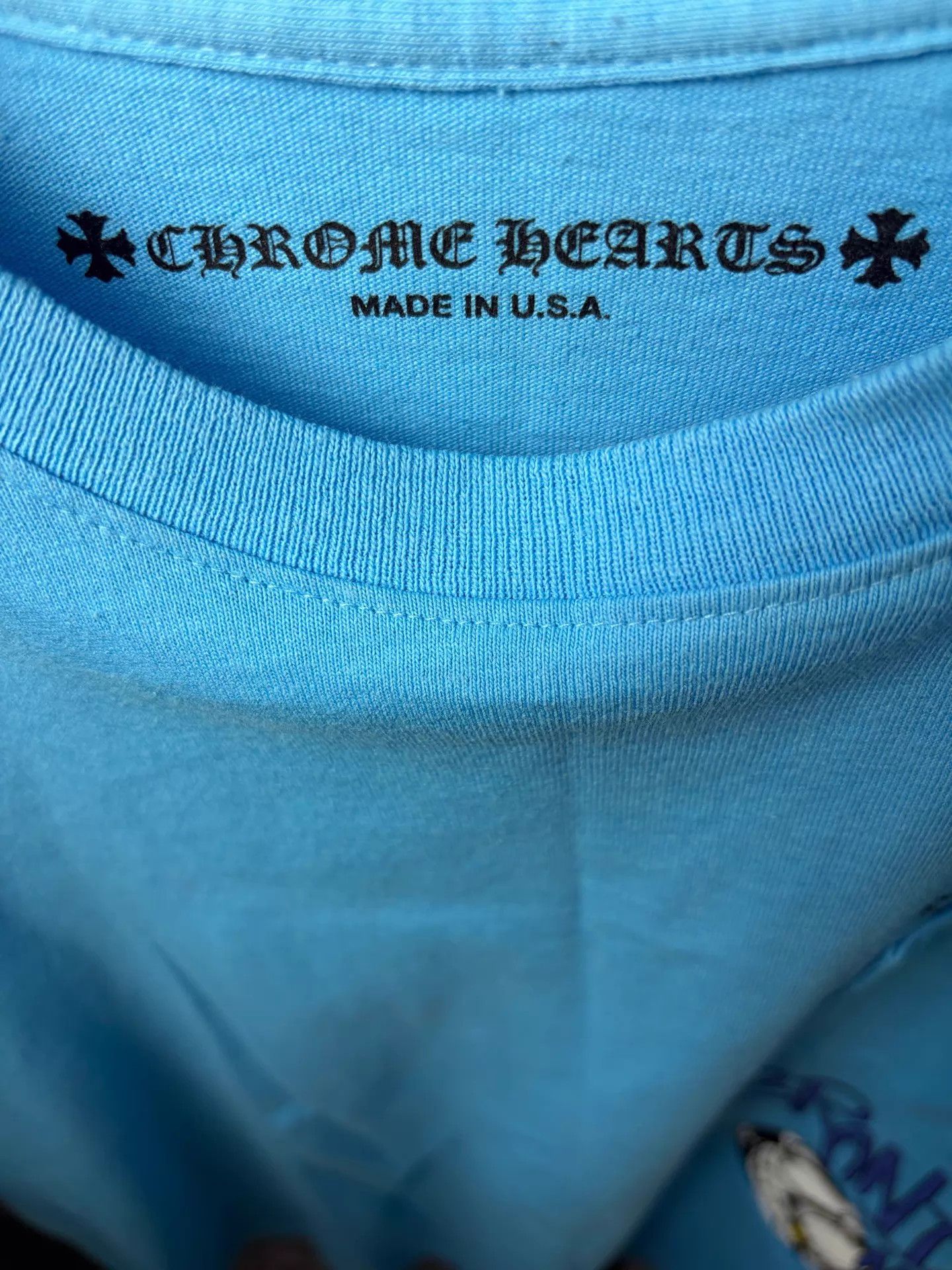 Chrome Hearts Chrome Hearts Matty Boy Graffiti Sky Blue SS XL Size US XL / EU 56 / 4 - 3 Thumbnail