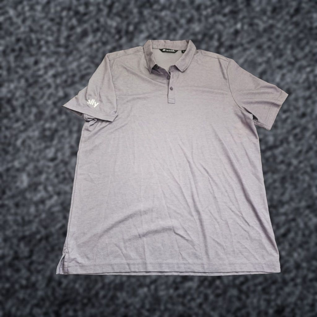 TravisMathew Travis Mathew Polo 2XL Mens Purple Golf Performance Size US XXL / EU 58 / 5 - 1 Thumbnail