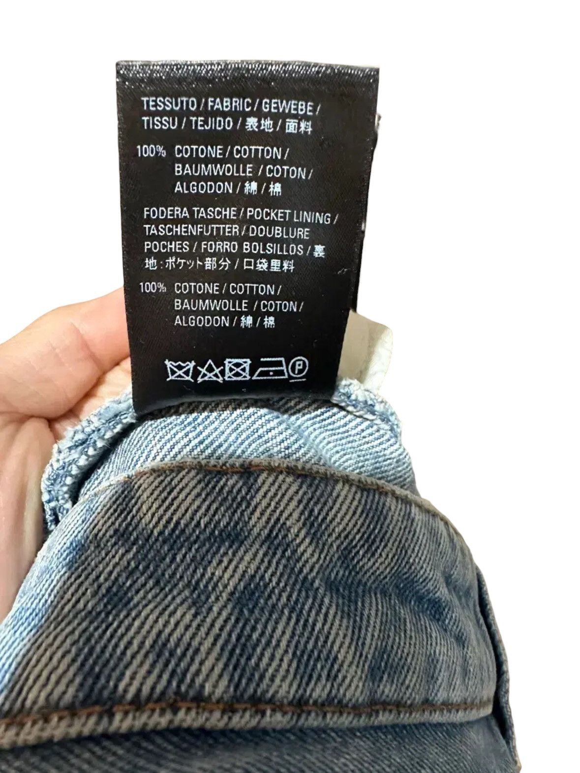 Balenciaga Balenciaga Skater Bermuda Denim Pants Size US 34 / EU 50 - 7 Thumbnail