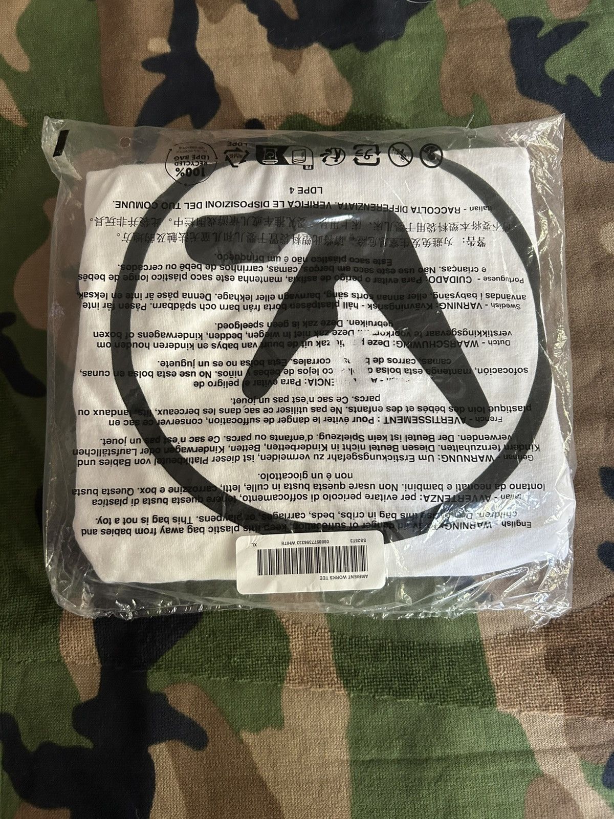 Supreme Supreme Aphex Twin Ambient Works Tee White XL SS25 Size US XL / EU 56 / 4 - 3 Thumbnail