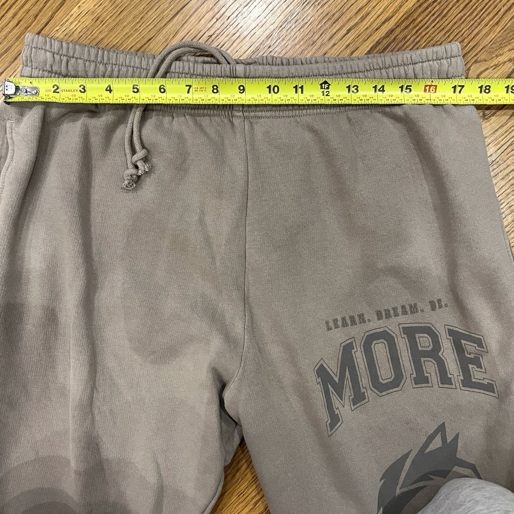 Vintage ALPHALETE Joggers XL Beige Solid Activewear Men Tapered Athleisure Size US 36 / EU 52 - 3 Thumbnail