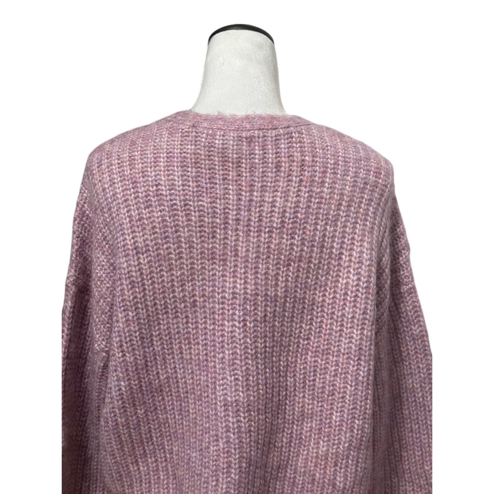 BB Dakota BB Dakota Steve Madden Cardigan Sweater Button Down Pink W L Size L / US 10 / IT 46 - 6 Thumbnail