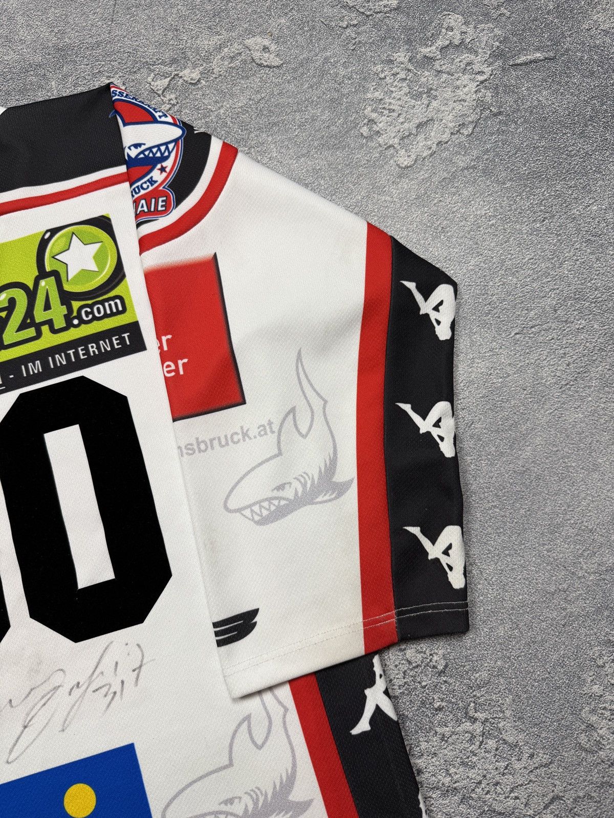 Kappa HC TWK Innsbruck Austria Jersey Hockey #80 Kappa Size US XS / EU 42 / 0 - 9 Thumbnail