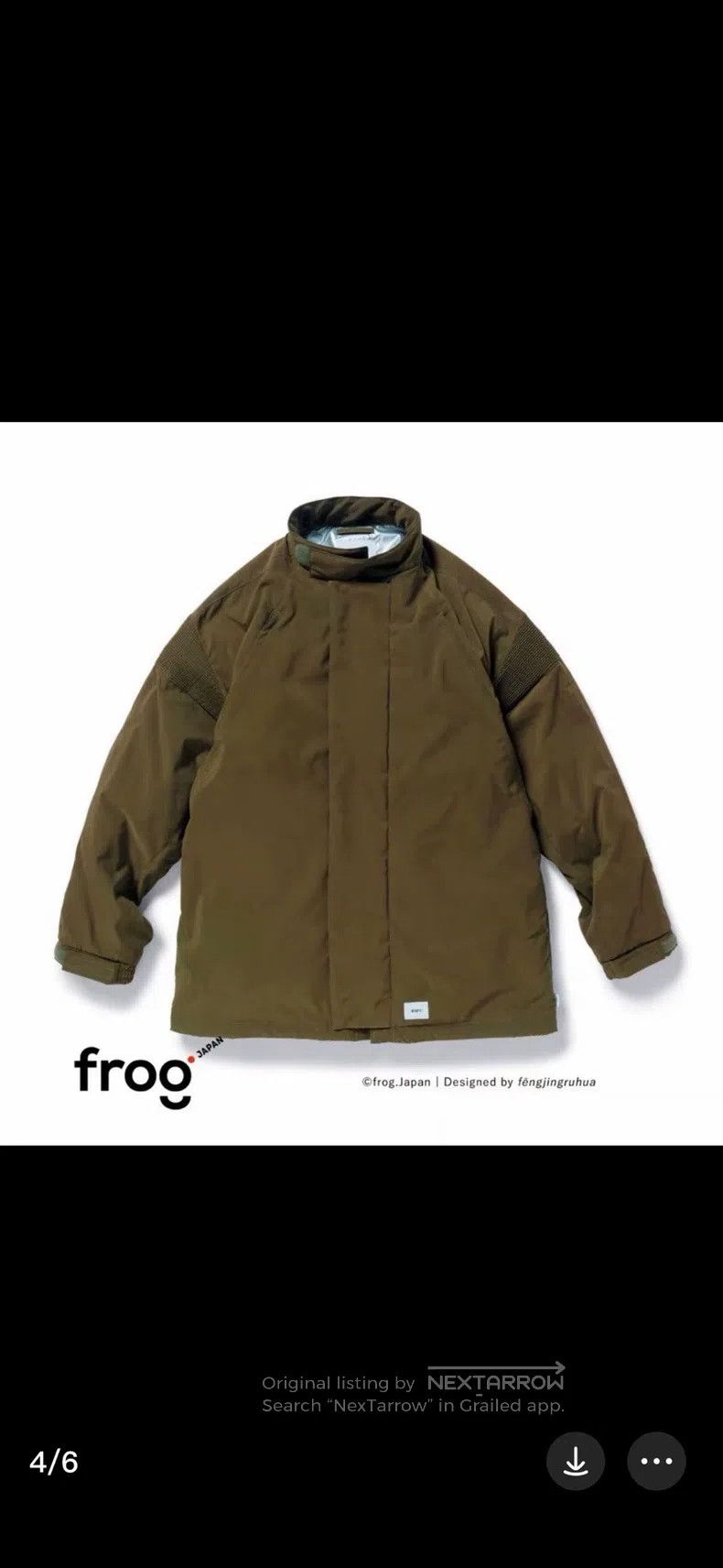 Wtaps Wtaps Cotton-padded jacket Size US L / EU 52-54 / 3 - 1 Thumbnail