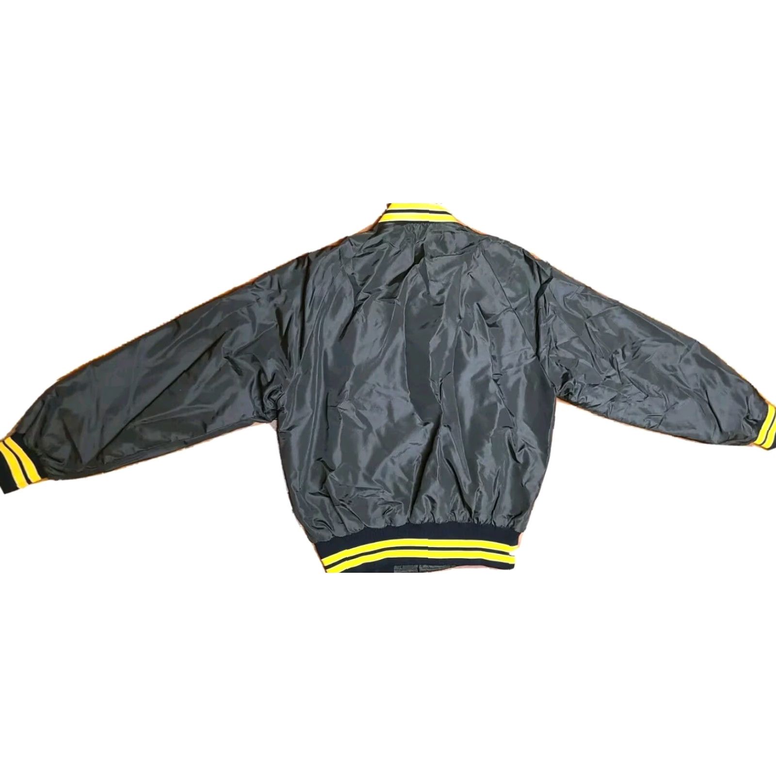 Dunbrooke Dunbrooke Cooper Industries Bomber Jacket Mens M Black VTG Long Sleeve Snap Pocket Casual Lightweight All Seasons Size US M / EU 48-50 / 2 - 3 Thumbnail