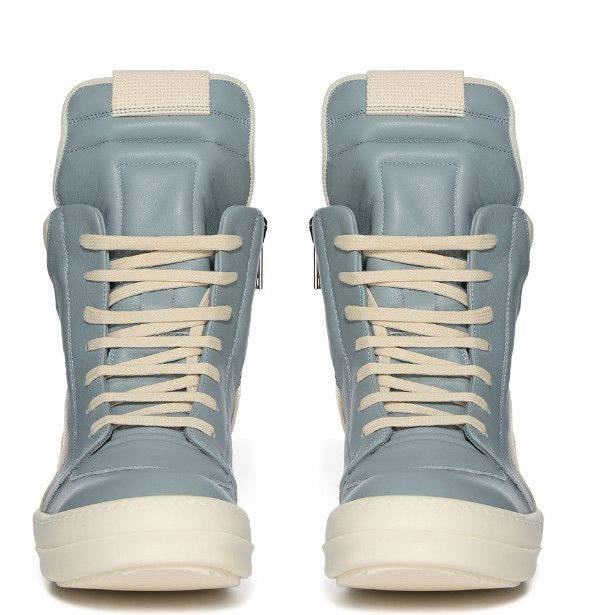 GEOBASKET IN PALE BLUE/MILK/MILK FULL GRAIN