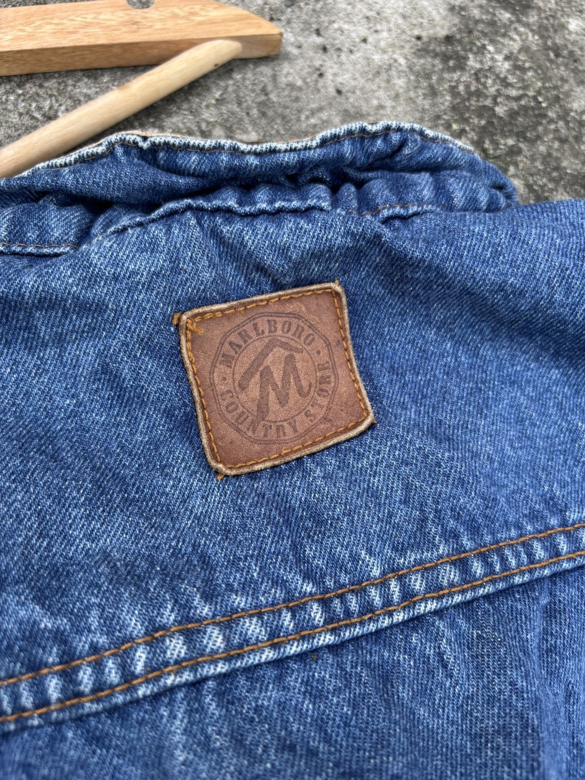 Marlboro Marlboro Denim Jacket Size US L / EU 52-54 / 3 - 8 Thumbnail