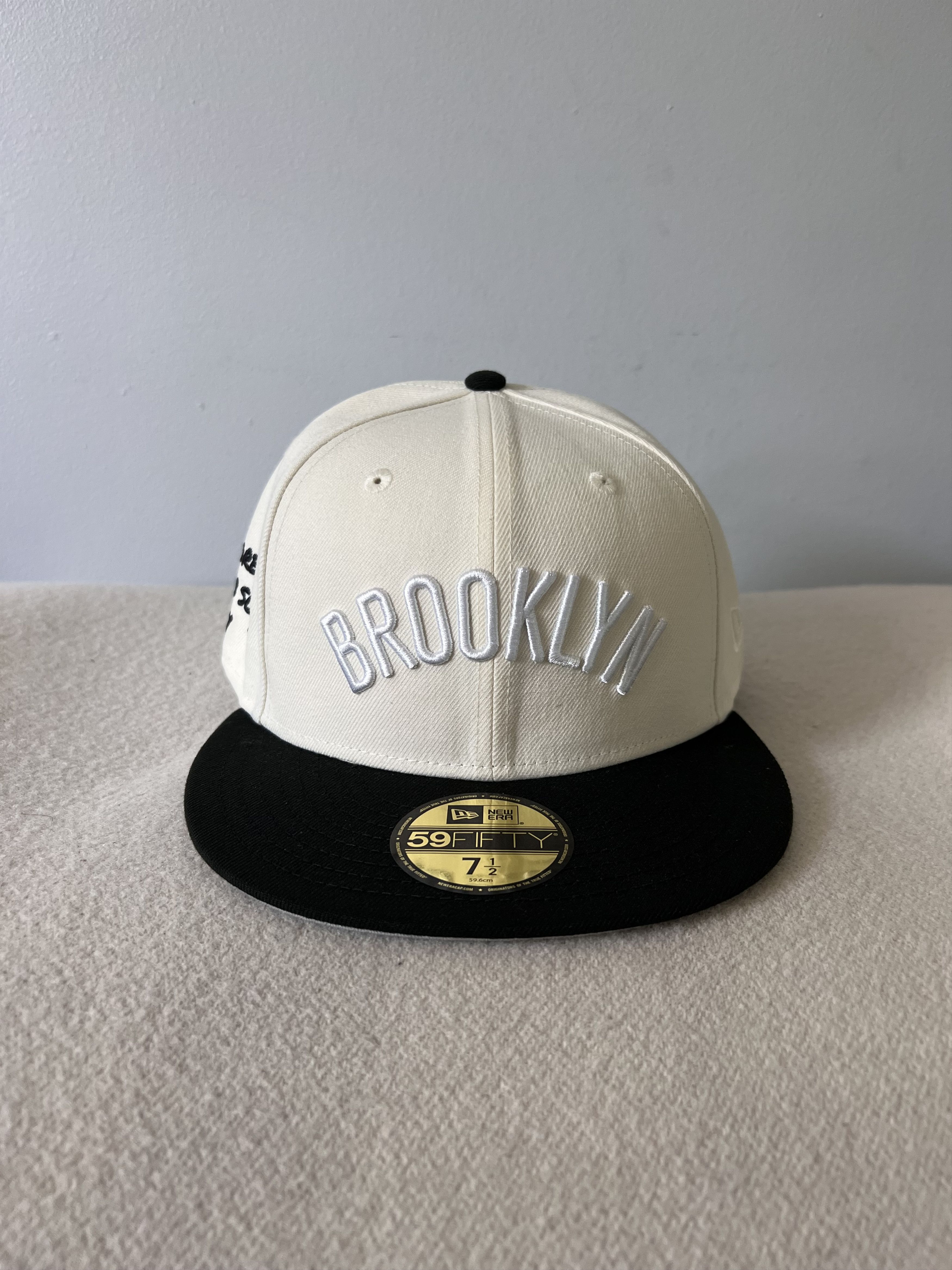Hat Club 7 1/2 New Era Jae Tips Brooklyn Nets 59FIFTY Fitted Hat Size ONE SIZE - 2 Thumbnail