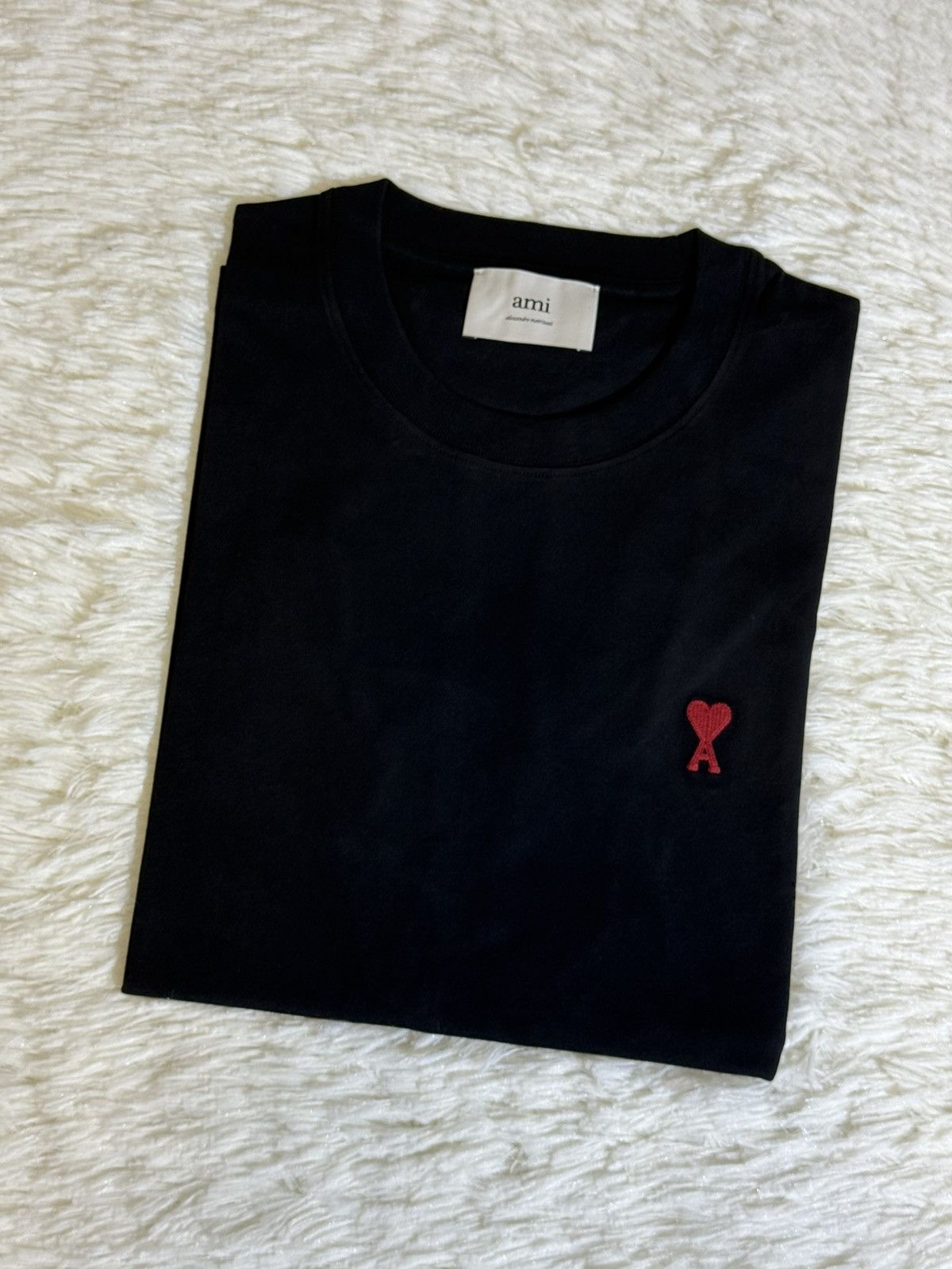 AMI Ami black t shirt Size US XL / EU 56 / 4 - 1 Thumbnail