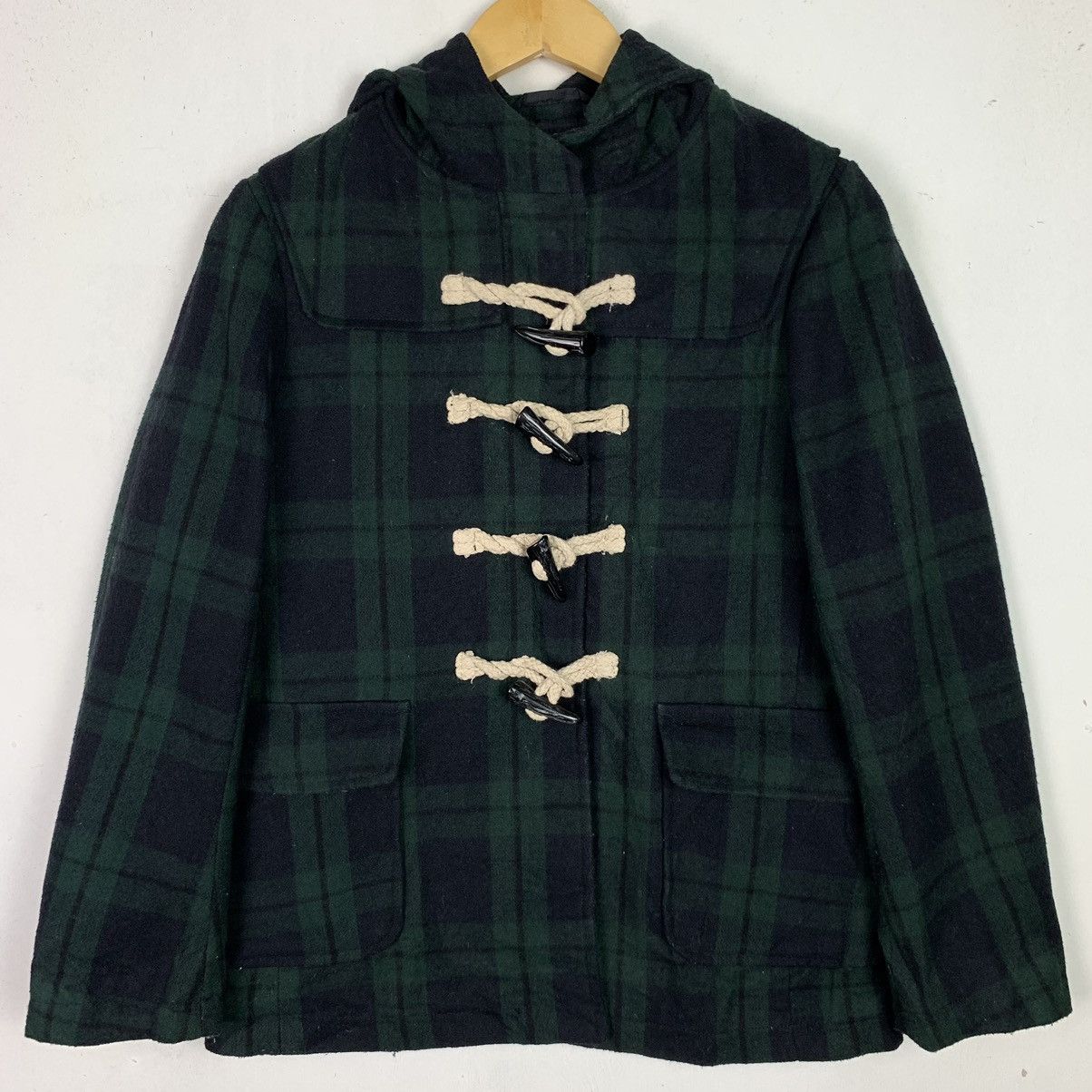 Japanese Brand × Vintage Vintage Wool Duffle Coat Size US M / EU 48-50 / 2 - 1 Thumbnail