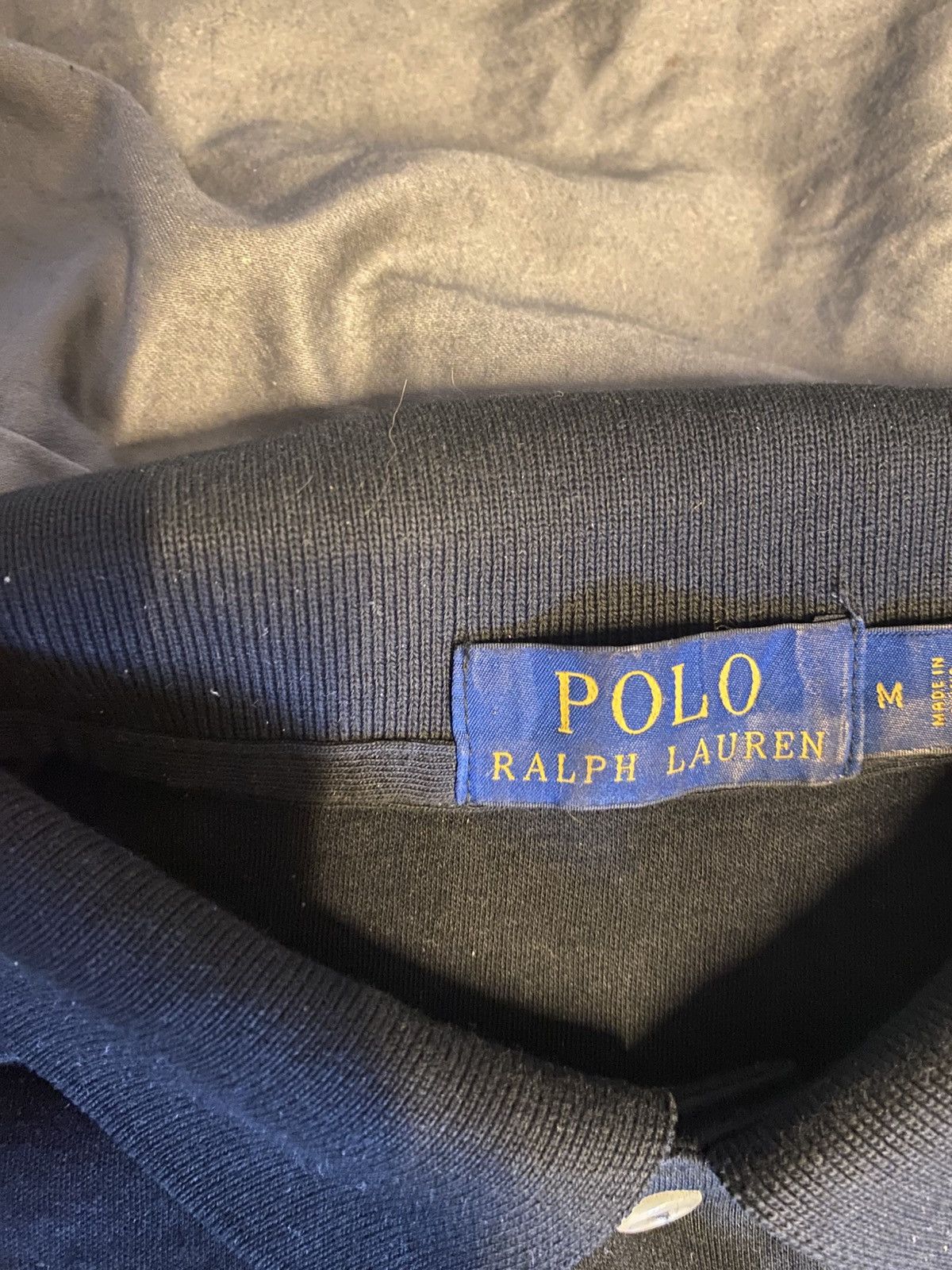 Polo Ralph Lauren Ralph Lauren Polo Shirt – Black – Size M – Brand New Size US M / EU 48-50 / 2 - 4 Thumbnail