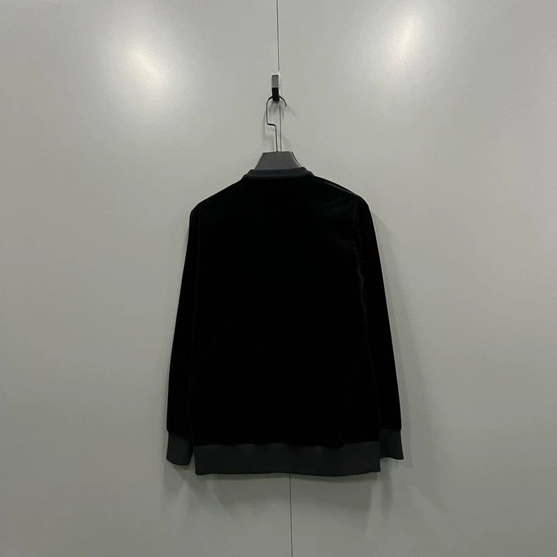Givenchy Givenchy Feather Embroidery Black Velvet Sweatshirt Size US XS / EU 42 / 0 - 2 Thumbnail
