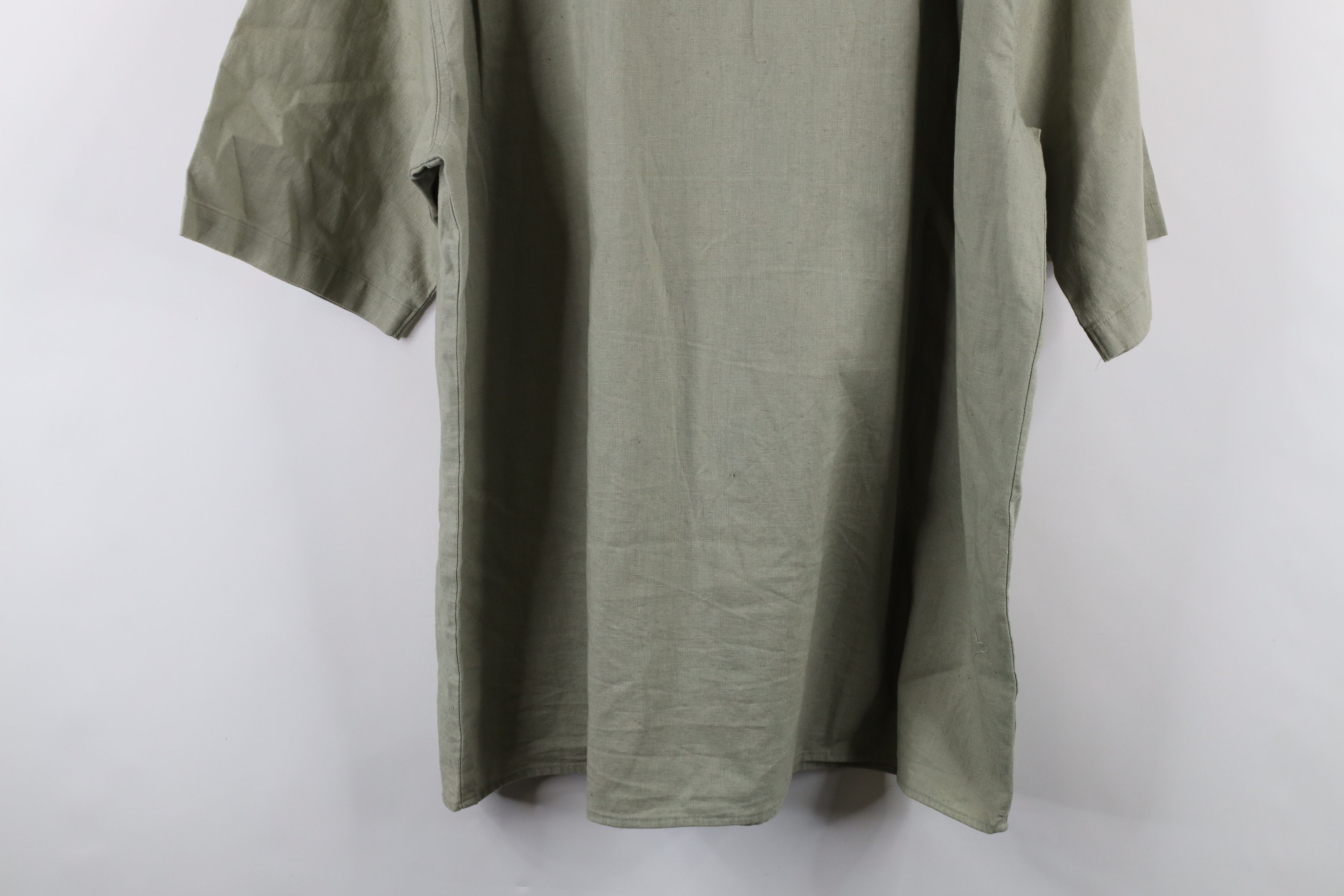 Vintage Vintage 90s Streetwear Blend Short Sleeve Button Shirt Green Size US XL / EU 56 / 4 - 10 Thumbnail