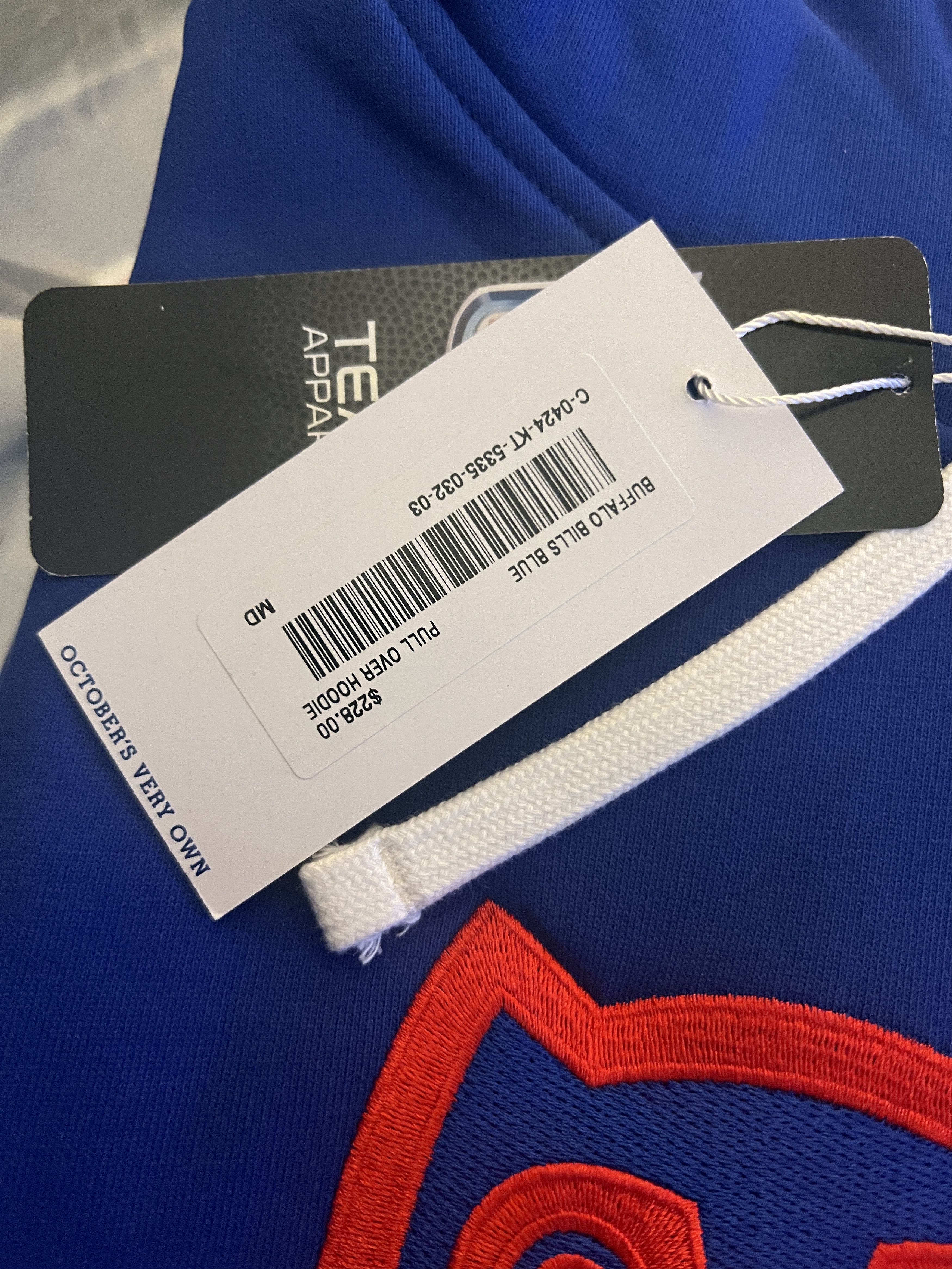 Drake OVO x NFL BUFFALO BILLS OG HOODIE Size US M / EU 48-50 / 2 - 7 Thumbnail