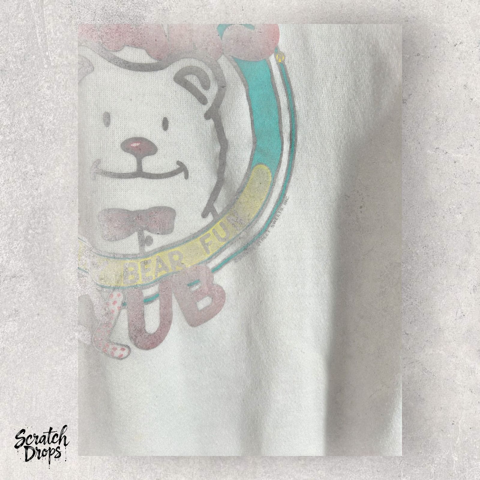 Other Vtg 90s Youth M Sweatshirt Gummy Bear Fun Club White Bears Size M / US 6-8 / IT 42-44 - 5 Thumbnail