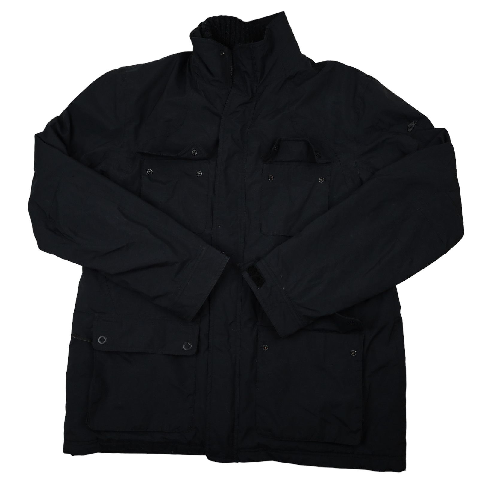 image of Nike Casual Jacket in Black, Men's (Size Large)