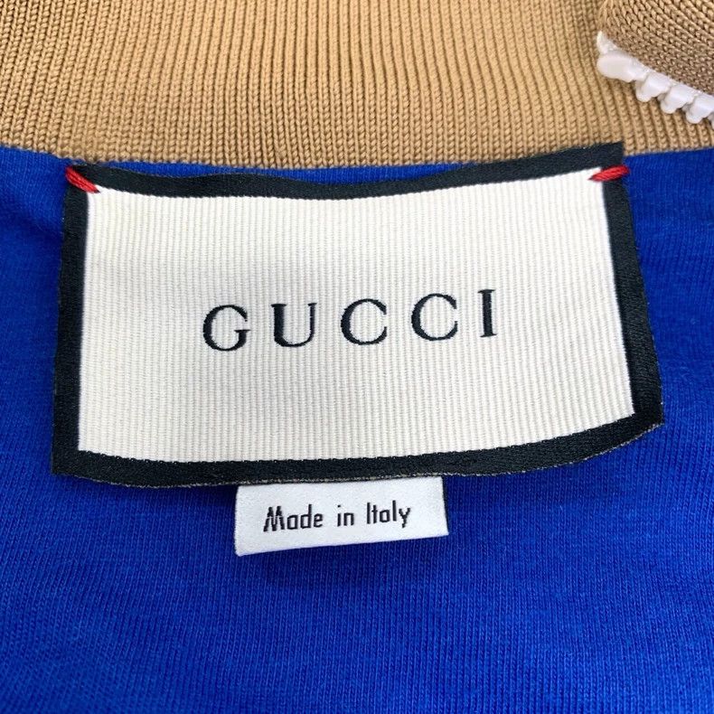 Gucci Gucci Color-blocked old flower zipper school uniform jacket Size US XS / EU 42 / 0 - 6 Thumbnail