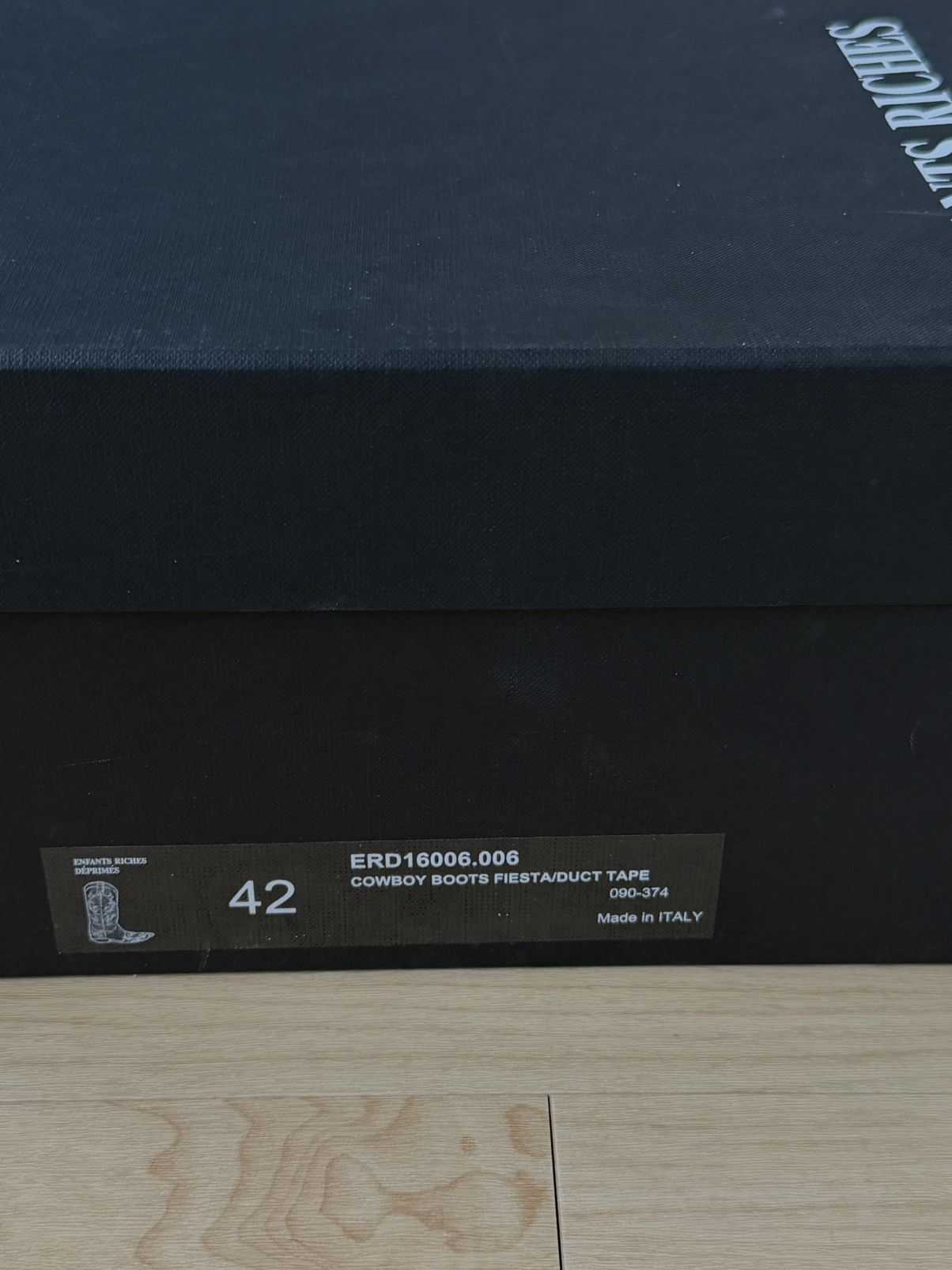 Enfants Riches Deprimes Duct Tape Cowboy Boot Size US 9 / EU 42 - 11 Thumbnail