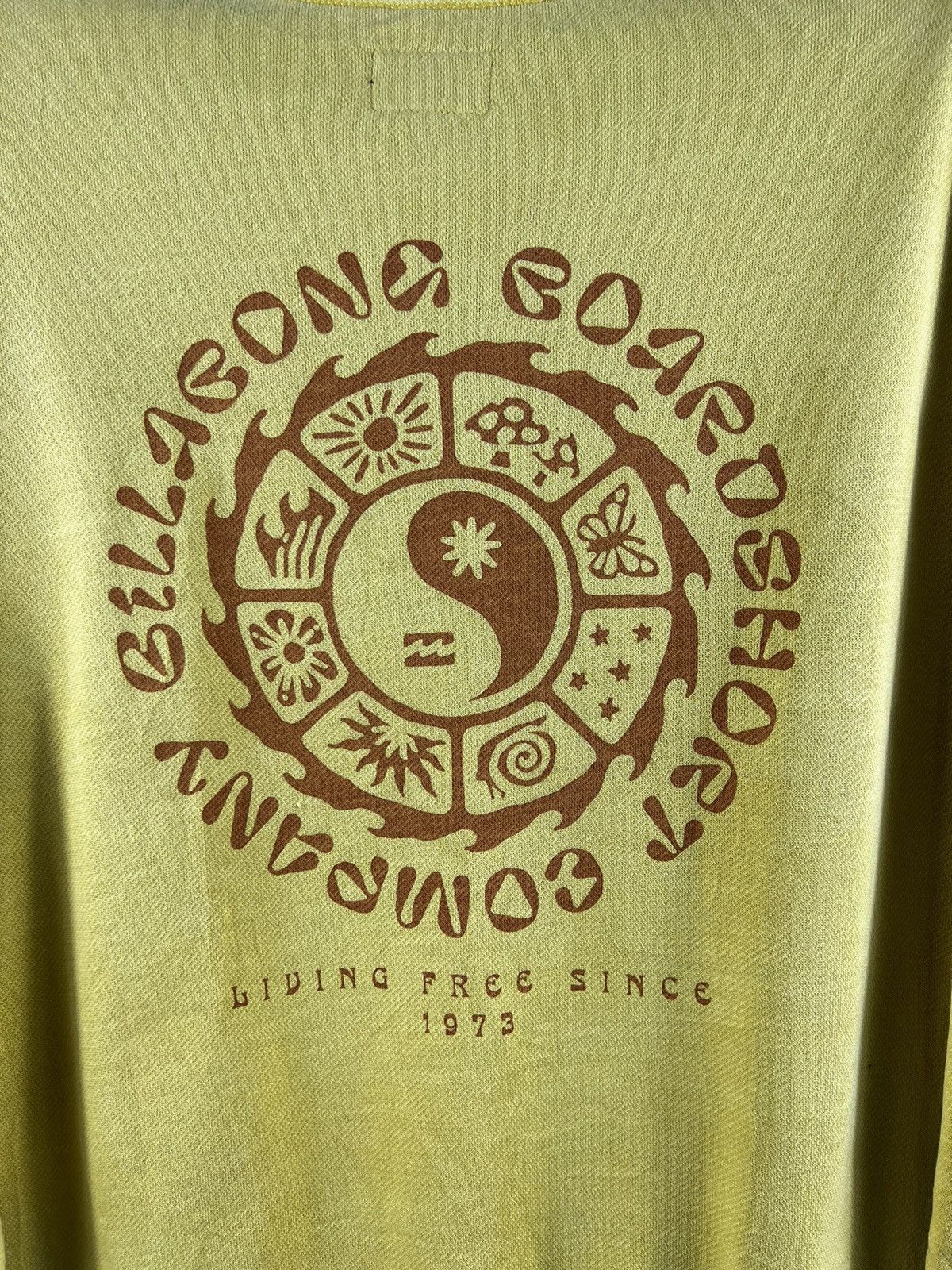 Billabong 🔥 BILLABONG BOARDSHORT COMPANY YINYANG LOGO surfwear Size US L / EU 52-54 / 3 - 11 Thumbnail