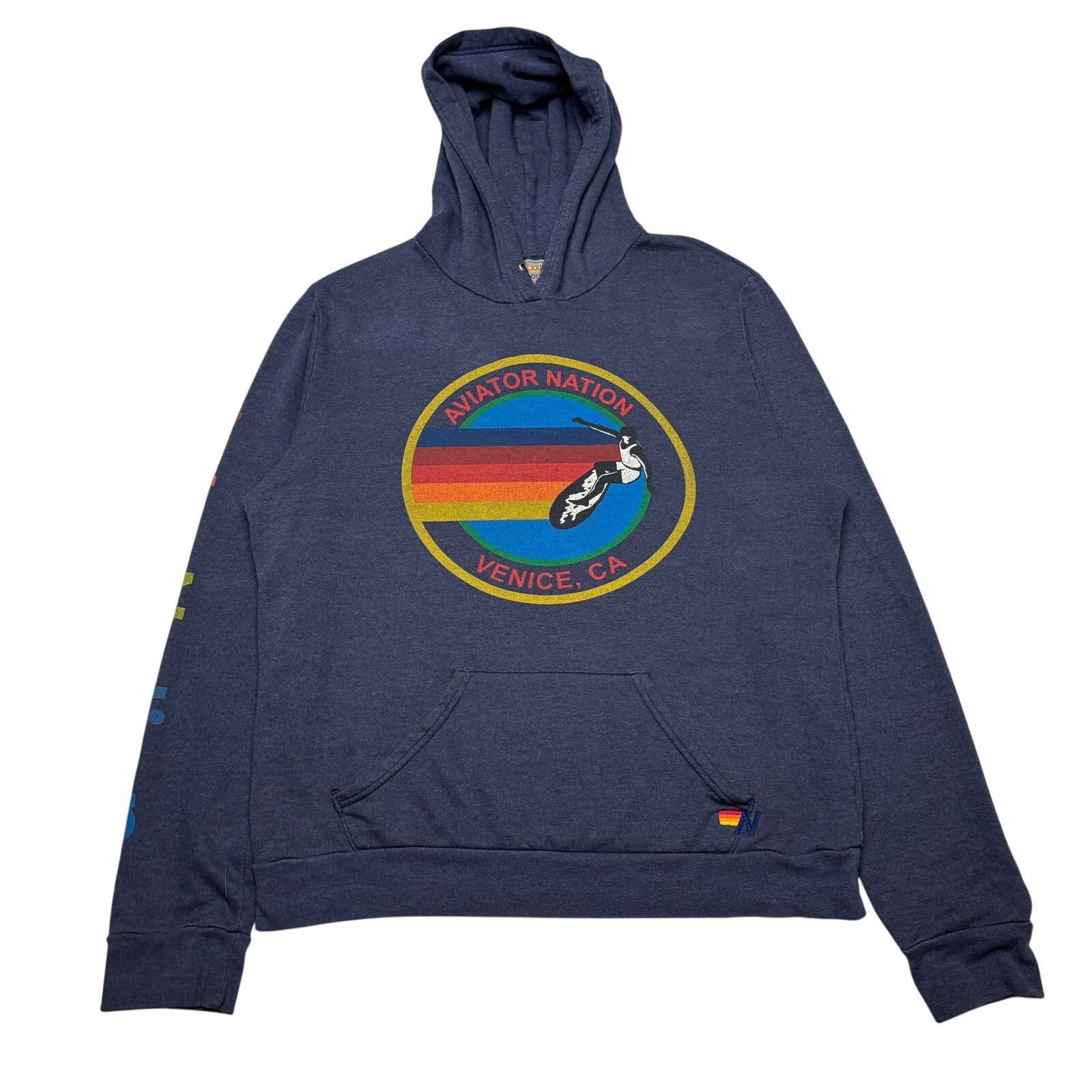 Aviator Nation Aviator Nation Venice CA Logo Hoodie Oversized Men's 2XL Size US XXL / EU 58 / 5 - 1 Thumbnail