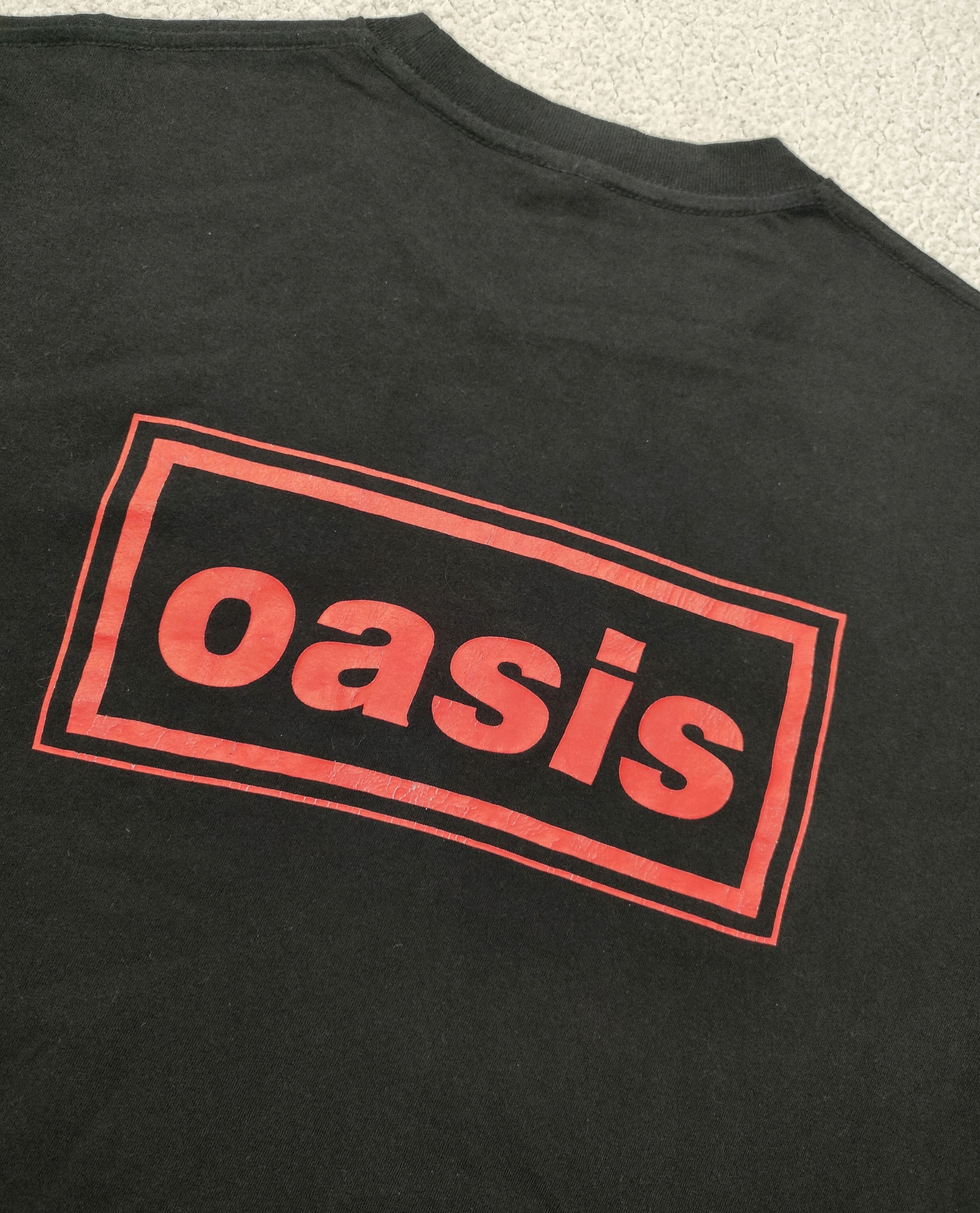 Band Tees 90s OASIS 'Shakermaker' Long Sleeve Vintage Tee Size US XL / EU 56 / 4 - 19 Thumbnail