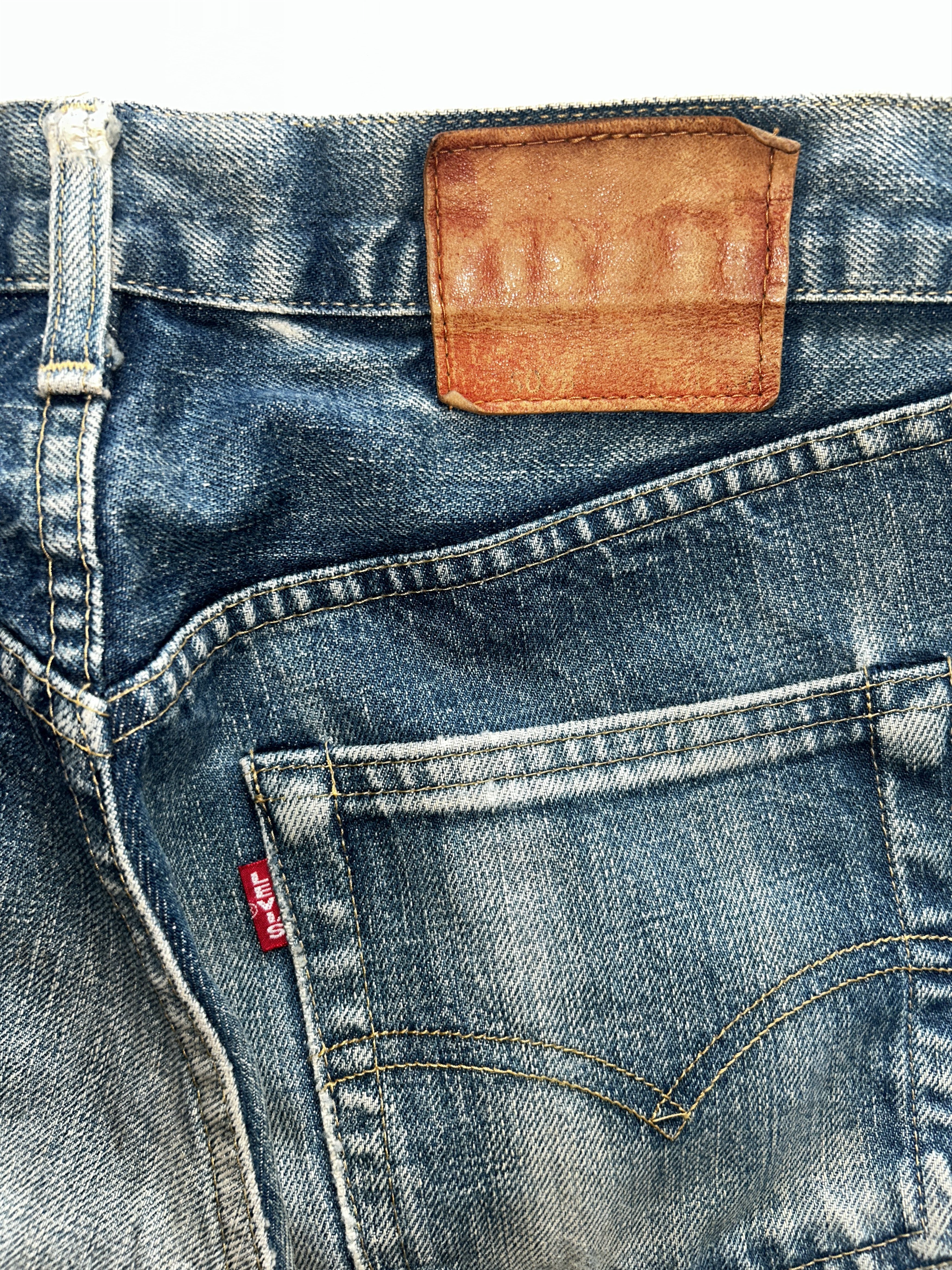 Levi's 90s Vintage Levis 503B Selvedge Jeans-JM3701 Size US 30 / EU 46 - 9 Thumbnail