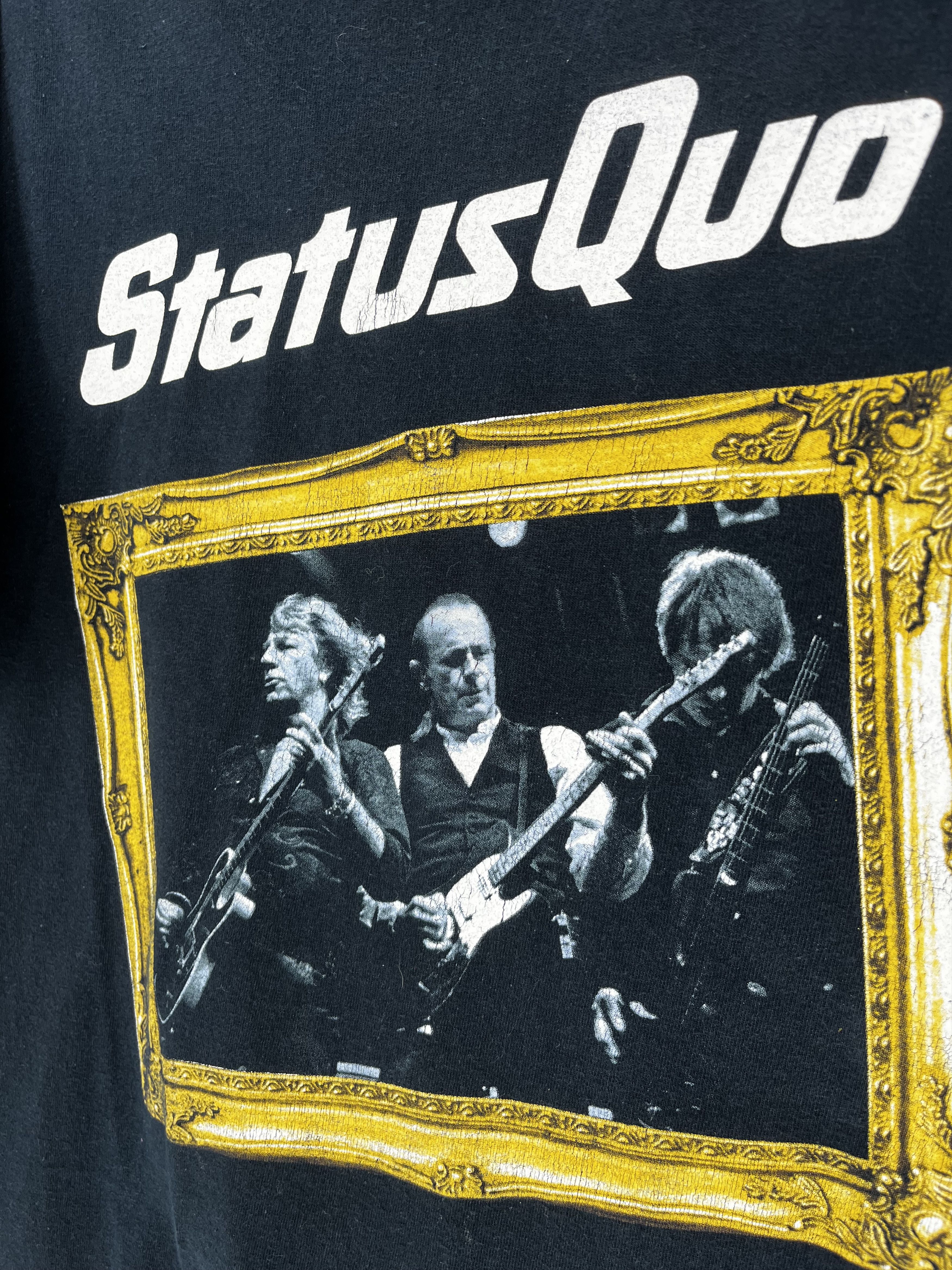 Band Tees Status Quo 2008 Vintage Tour Rock Band Tee Size L Size US L / EU 52-54 / 3 - 6 Thumbnail