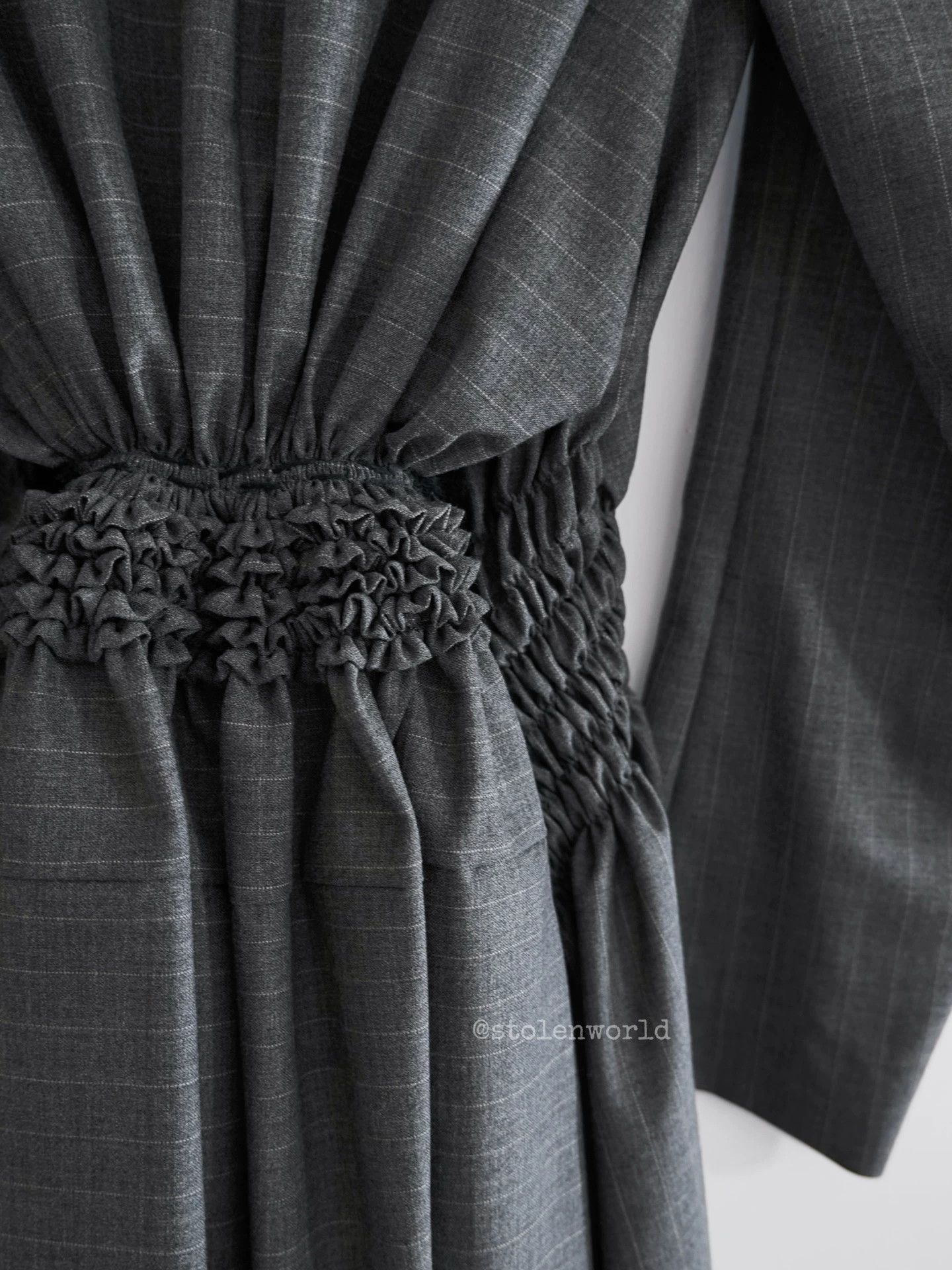 Comme des Garcons Comme des Garçons Pleated Wool Swallowtail Suit w/ S Size S / US 4 / IT 40 - 7 Thumbnail