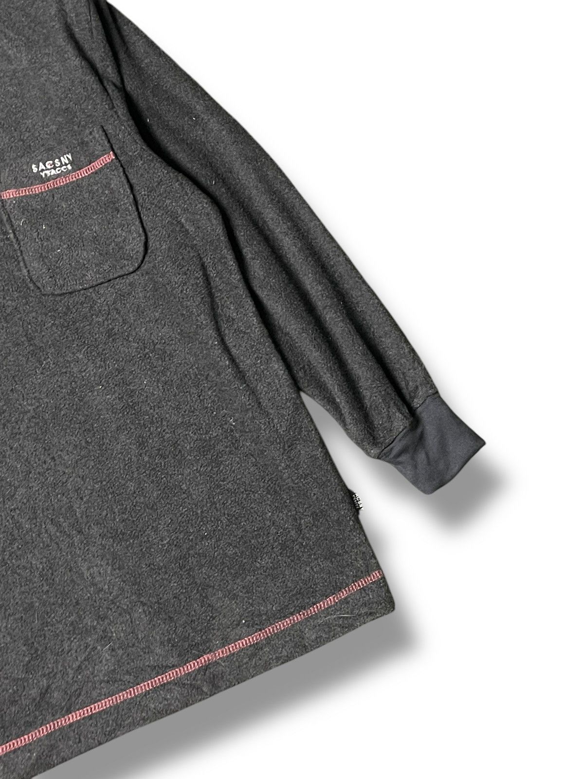 Japanese Brand × Y's × Yohji Yamamoto Ysaccs x Yohji Yamamoto Fleece Sweater (73) Size US M / EU 48-50 / 2 - 3 Thumbnail