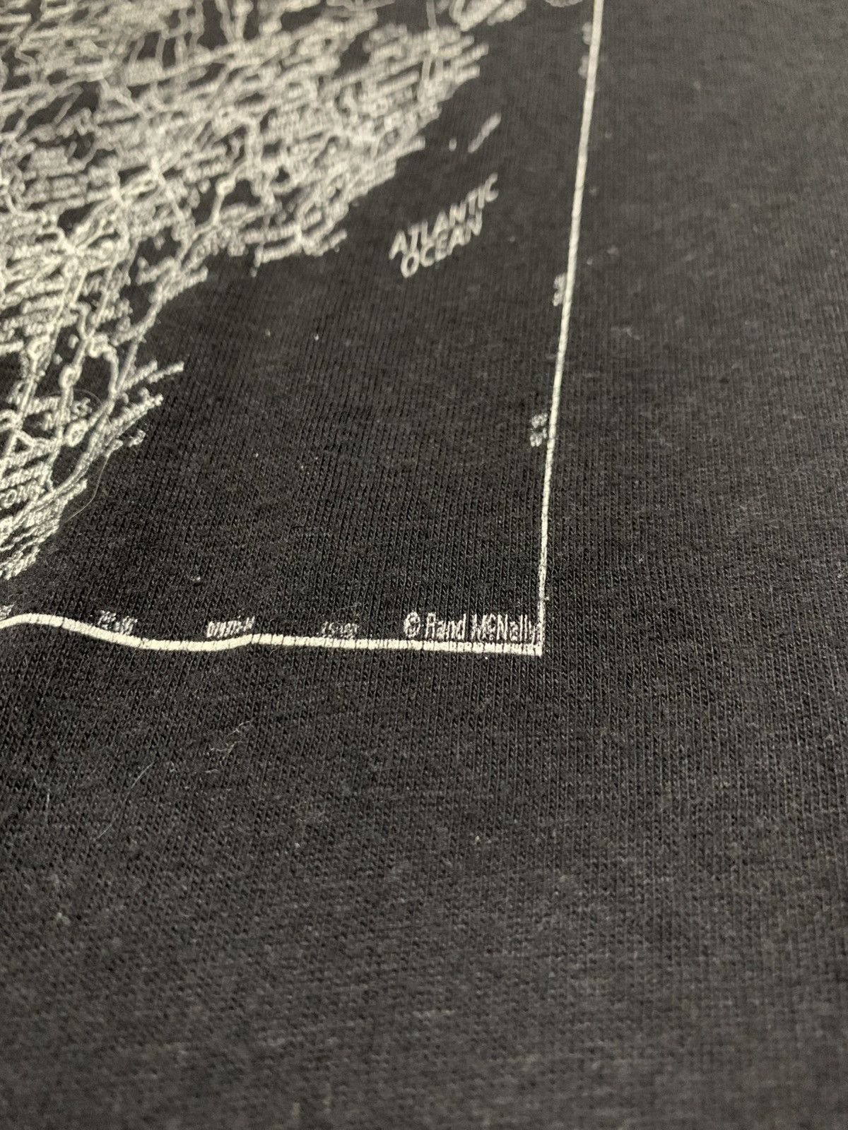 Vintage Vintage New England Map Graphic Tee Size US L / EU 52-54 / 3 - 5 Thumbnail