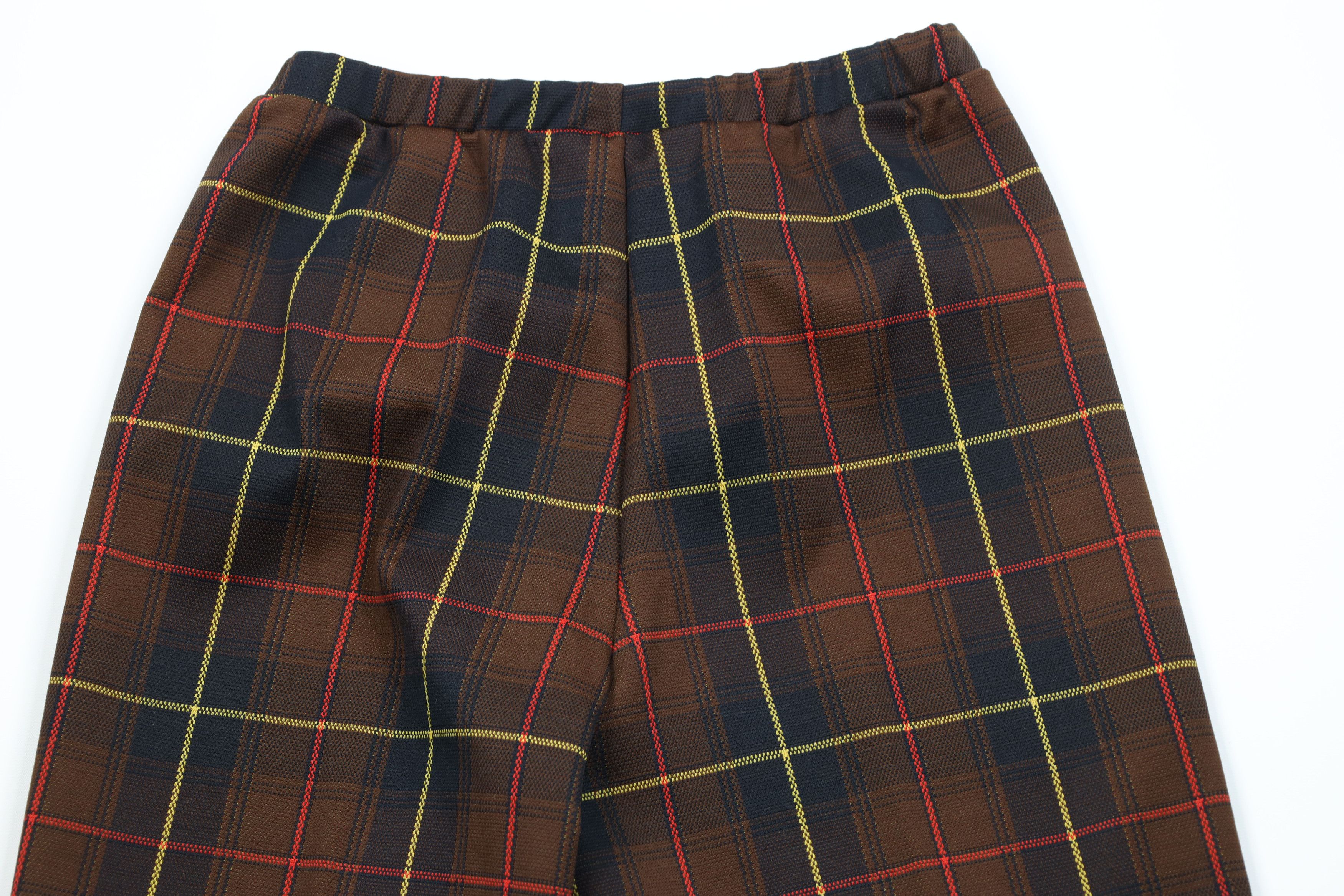 Vintage Vintage 70s Streetwear Wide Leg Bell Bottoms Pants Plaid USA Size 36" / US 14 / IT 50 - 11 Thumbnail