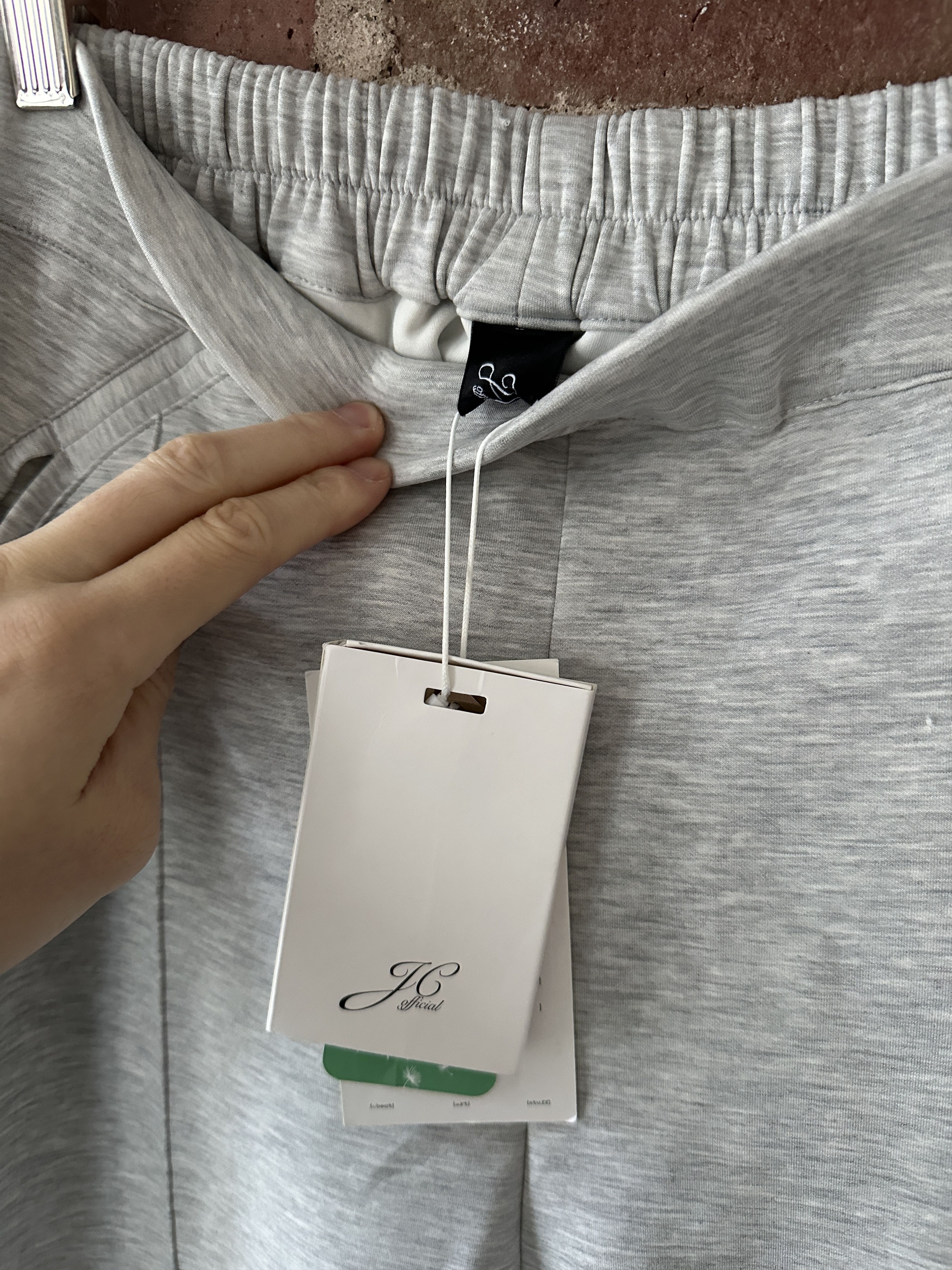 Japanese Brand Baggy Korean Pleated Sweatpants – Heavyweight Trousers Size US 31 - 4 Thumbnail